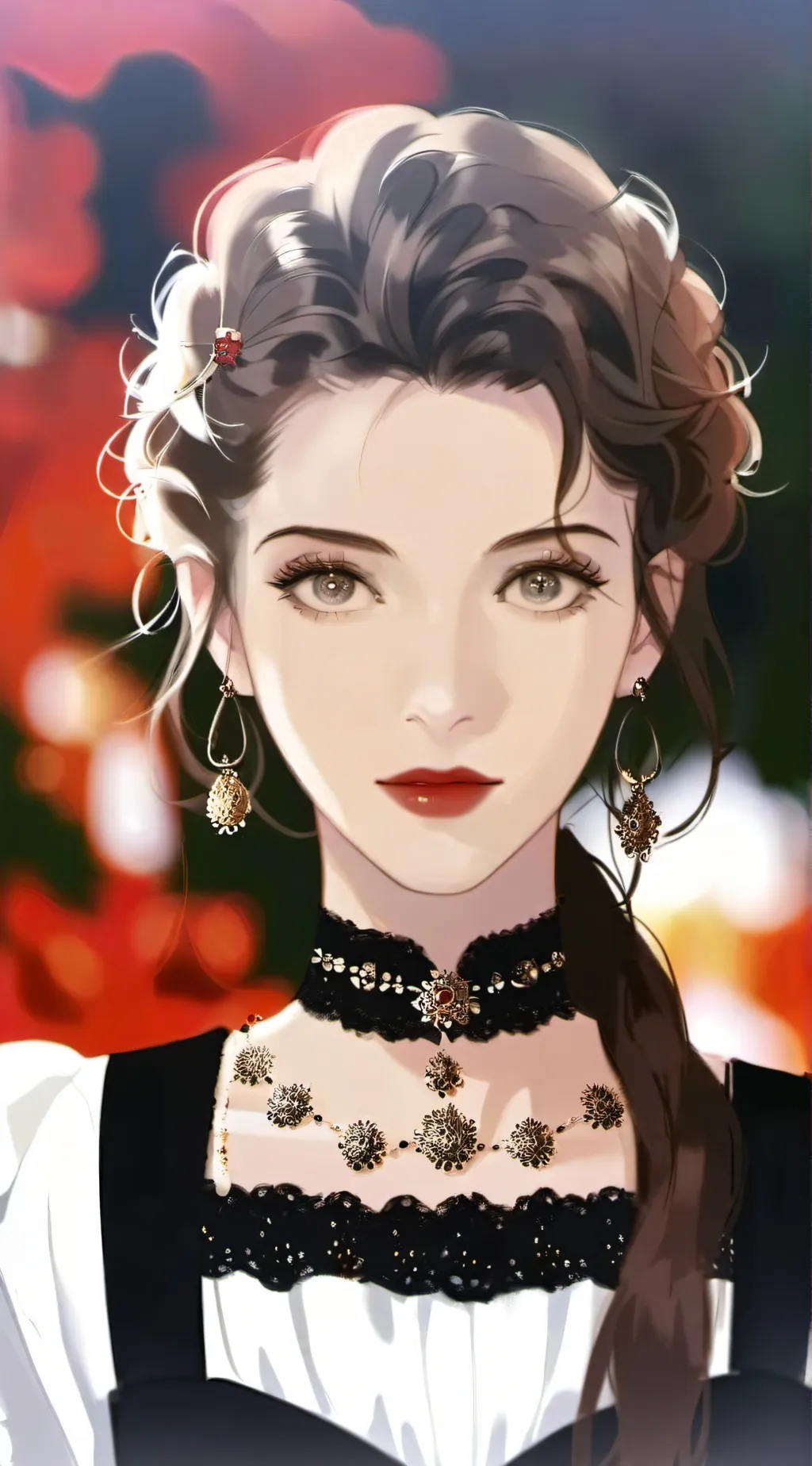 ai character: bella  background