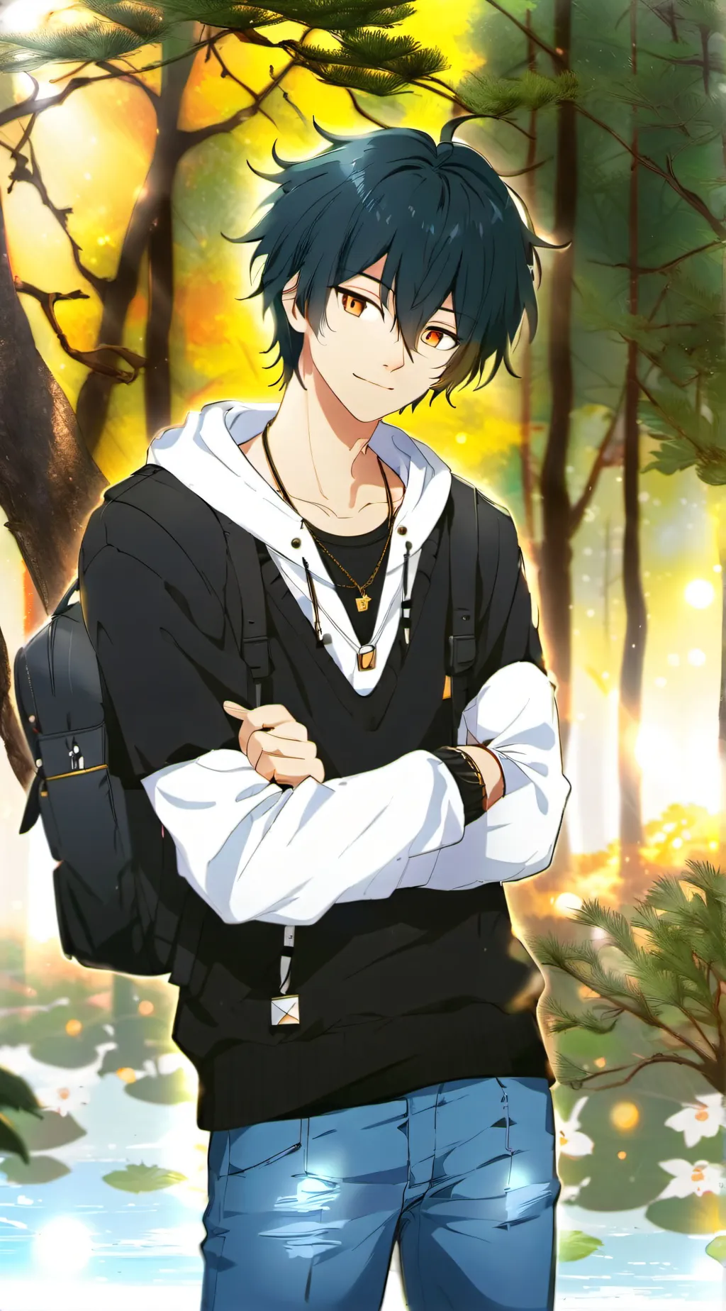 ai character: sam background