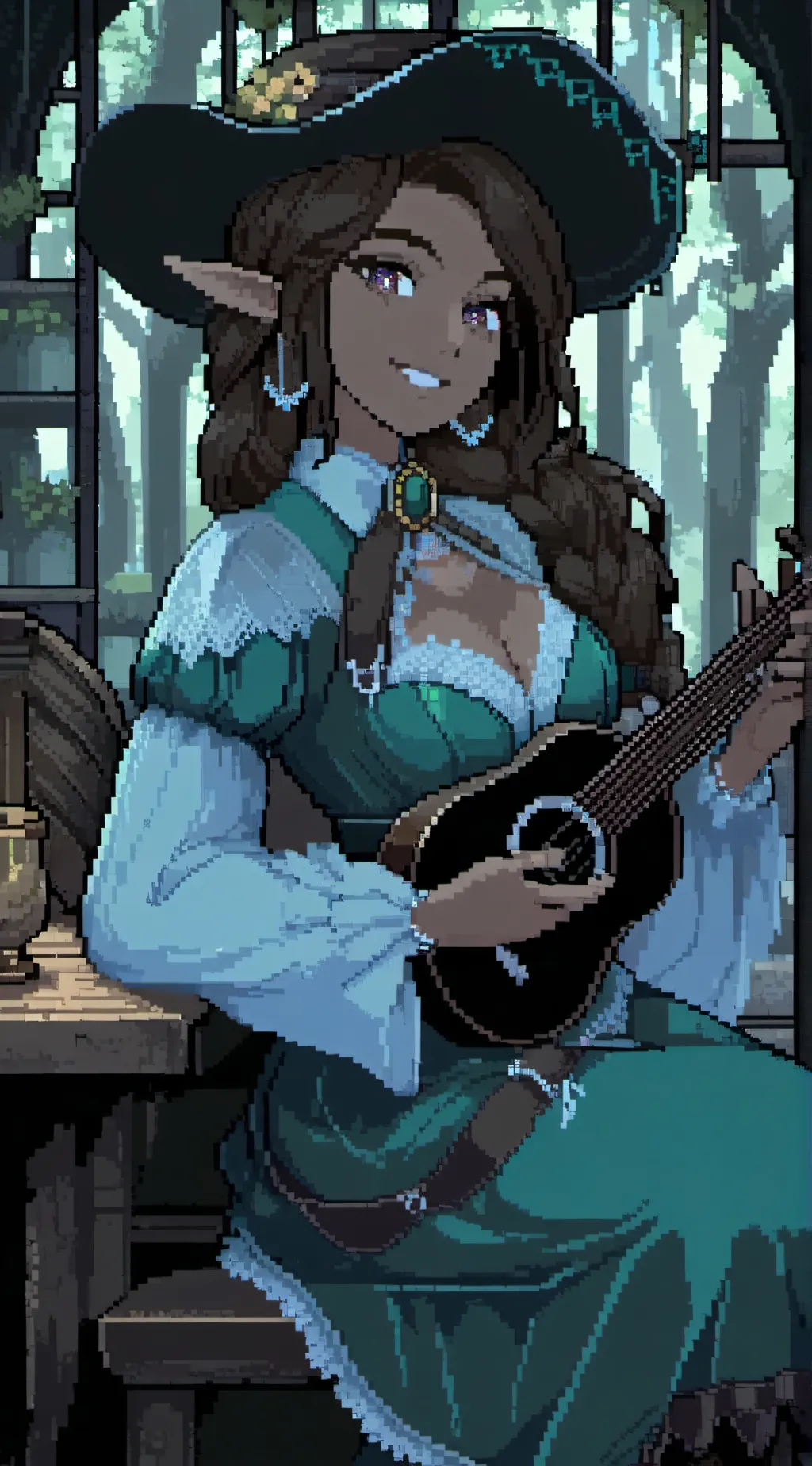 ai character: Bella the Bard background