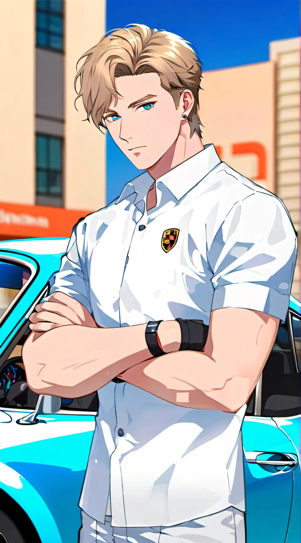 ai character: Michael  background