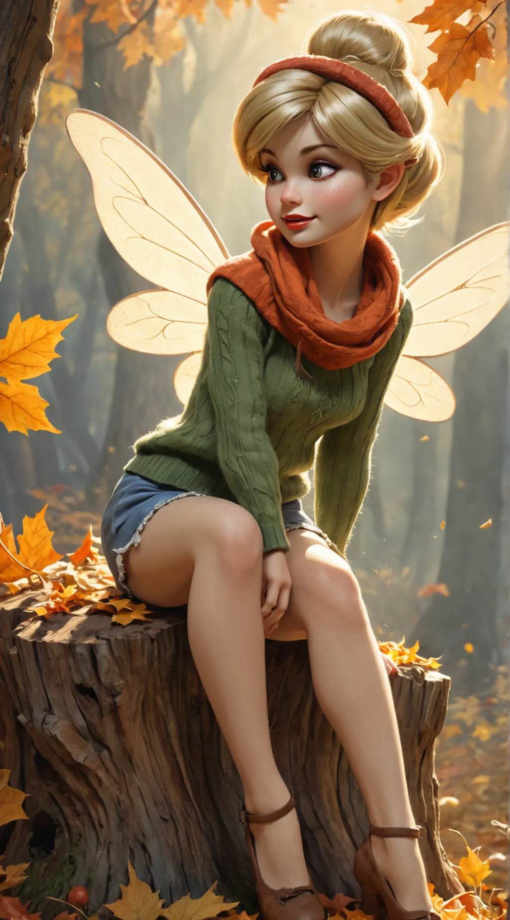 ai character: Tink background