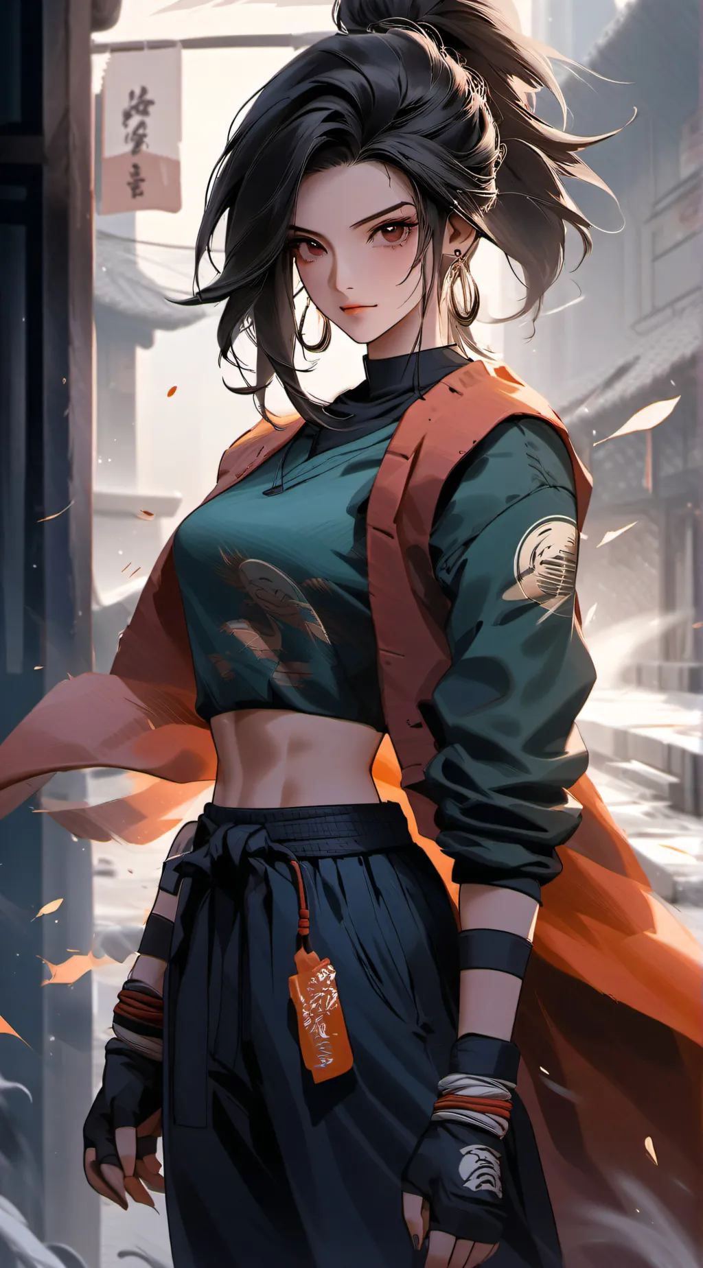 ai character: Zoe  background