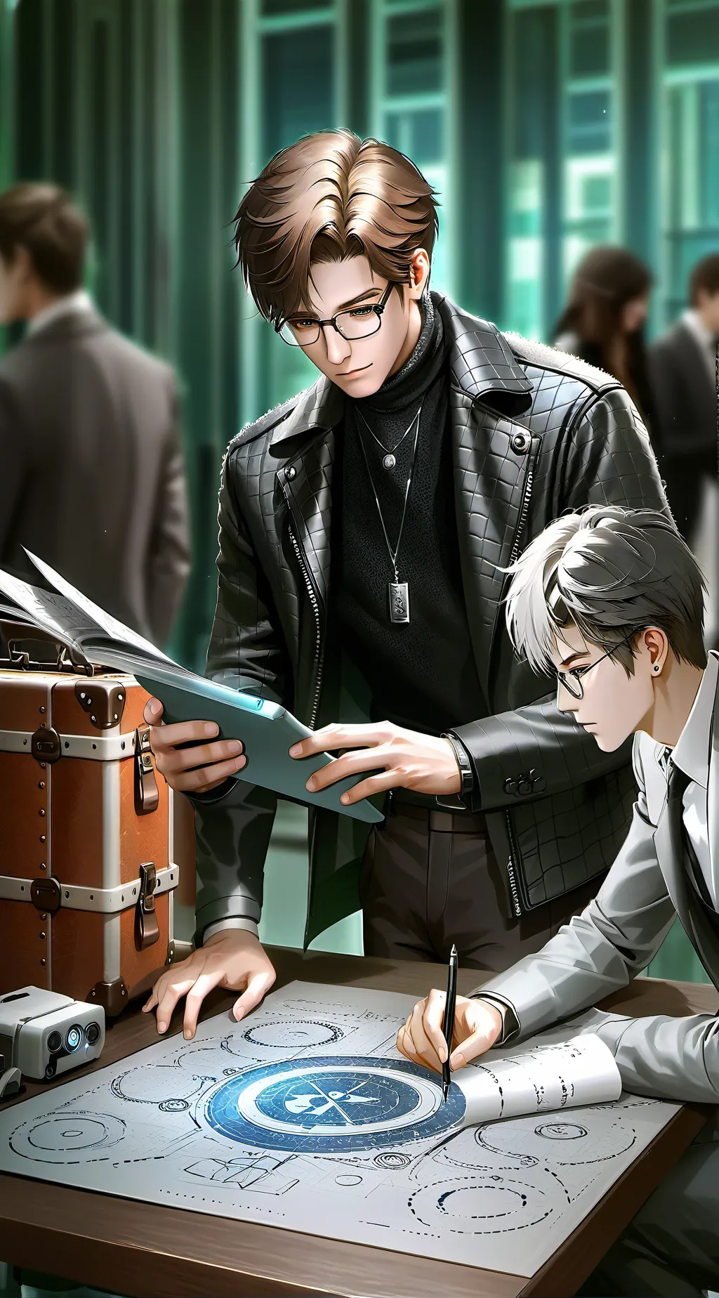 ai character: The Flight Tycoon's Gambit background