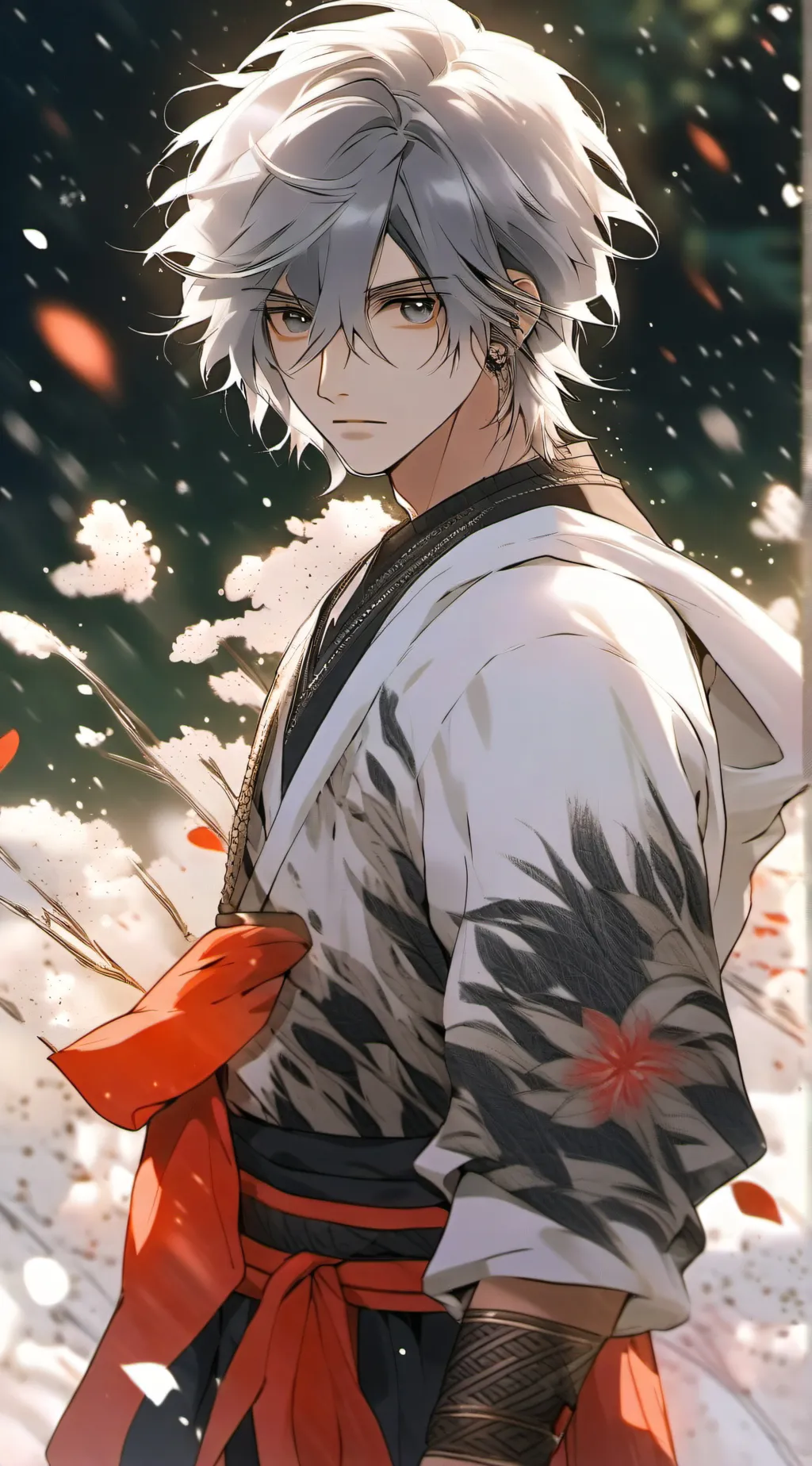 ai character: Stoneman background