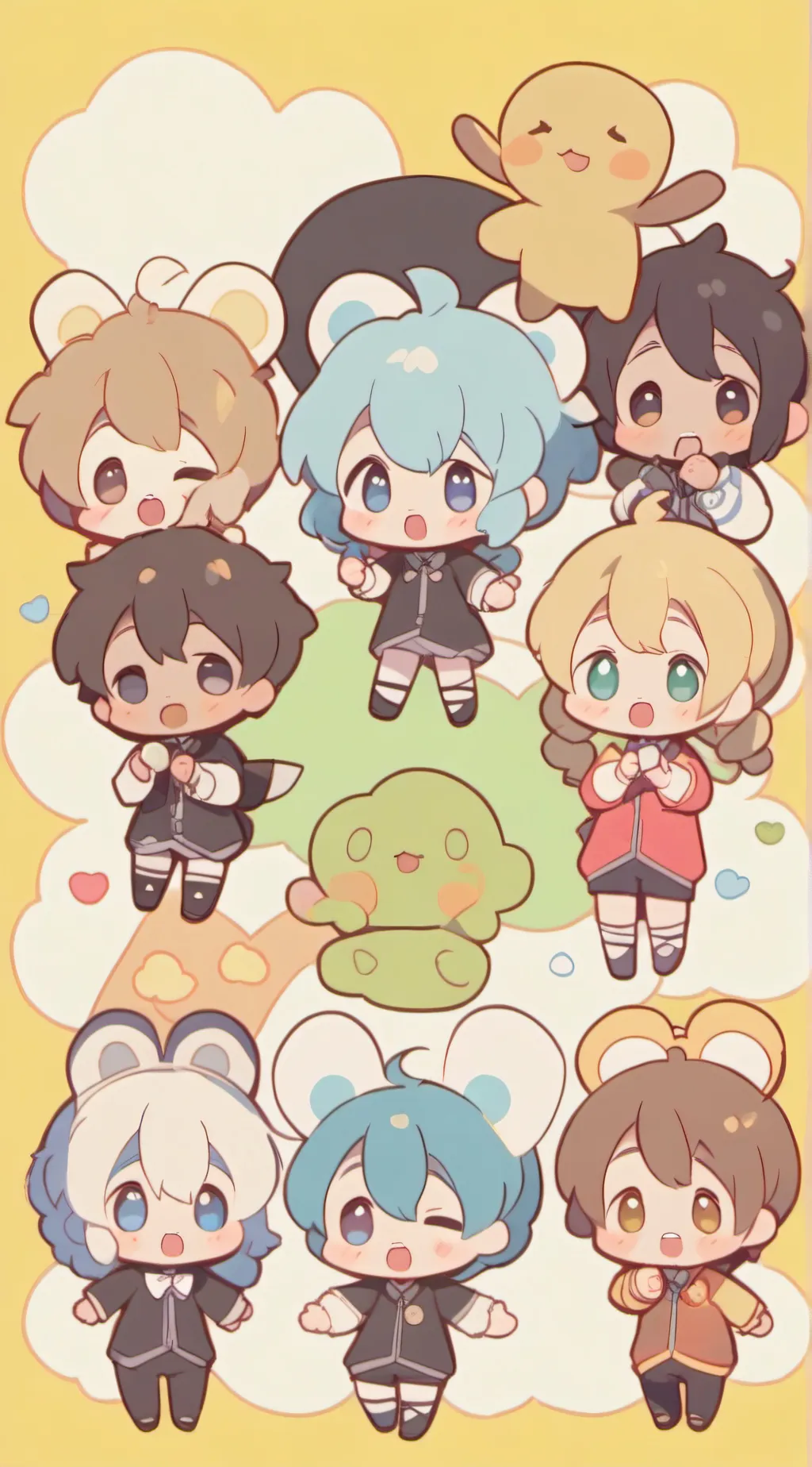 ai character: FPE SLEEPOVER XD- background