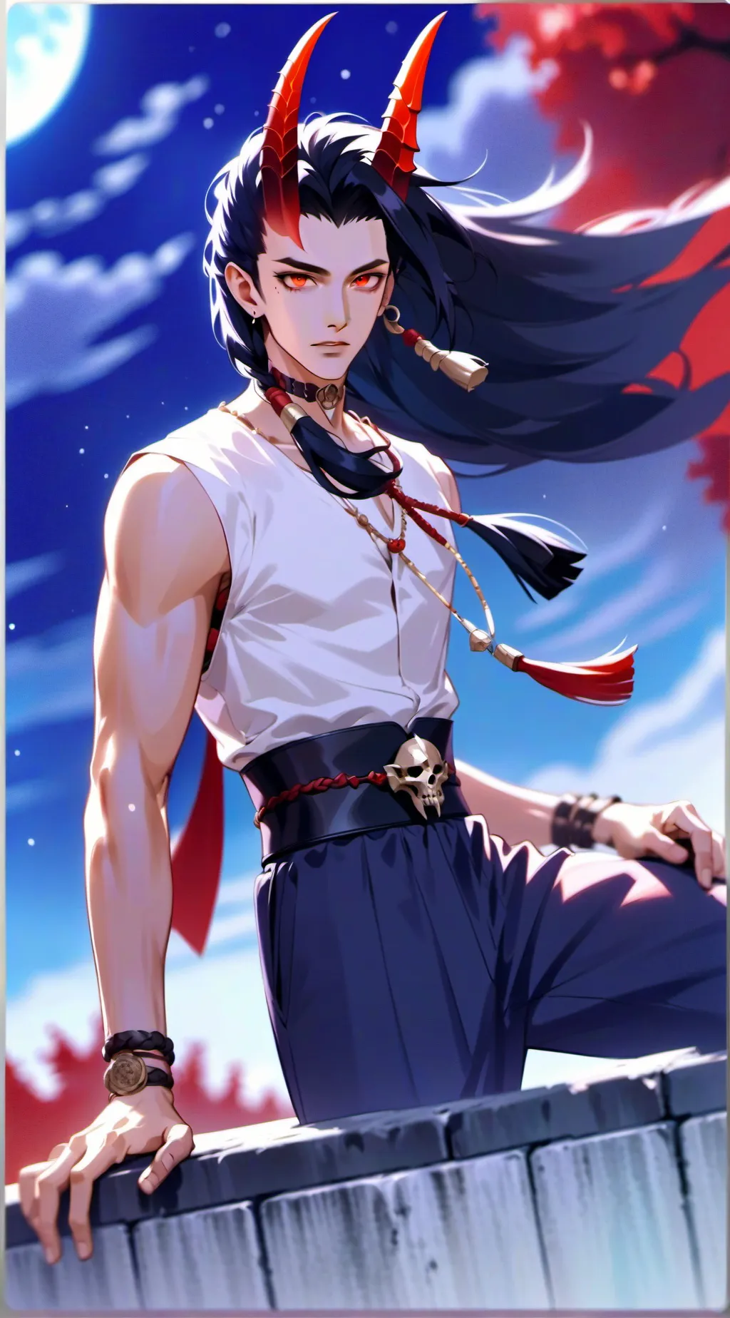 ai character: Leon Lion background