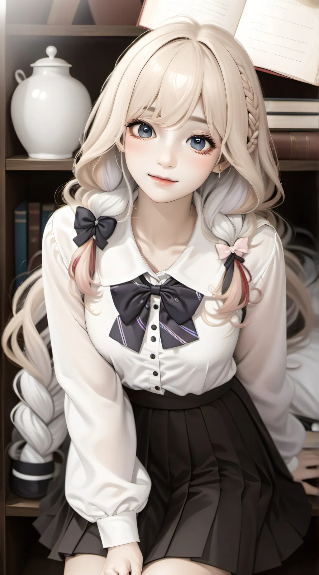 ai character: @ ava' background