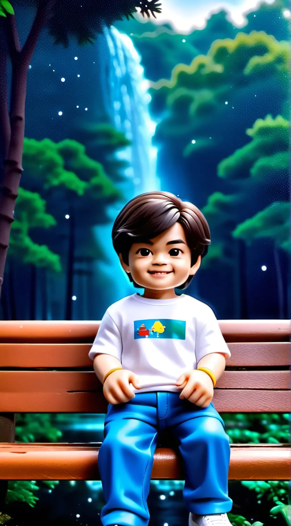 ai character: The loved child background