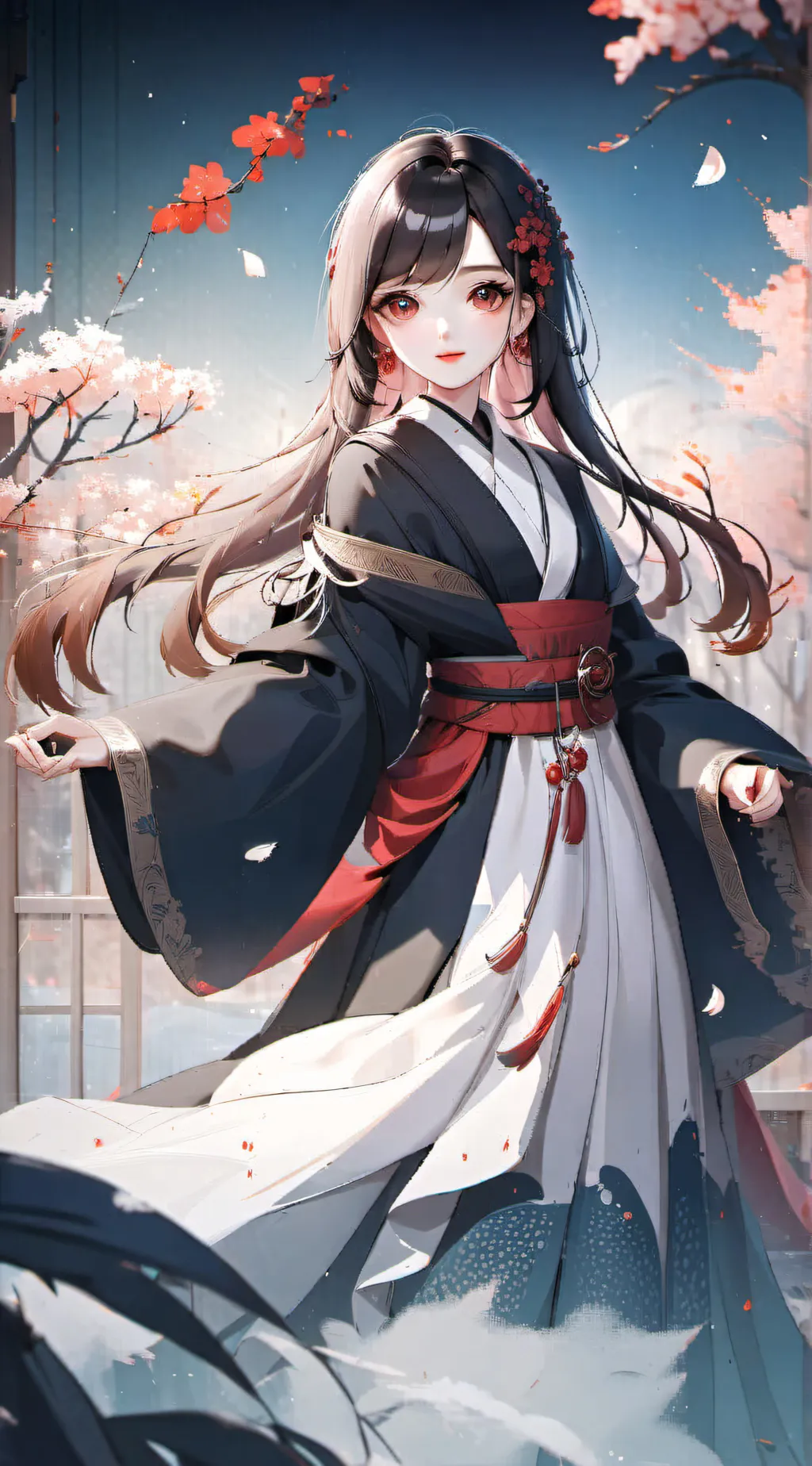 ai character: momoshiki background