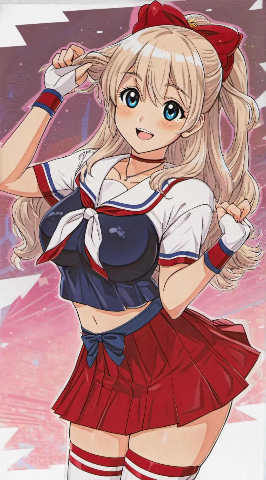 ai character: Ashley background