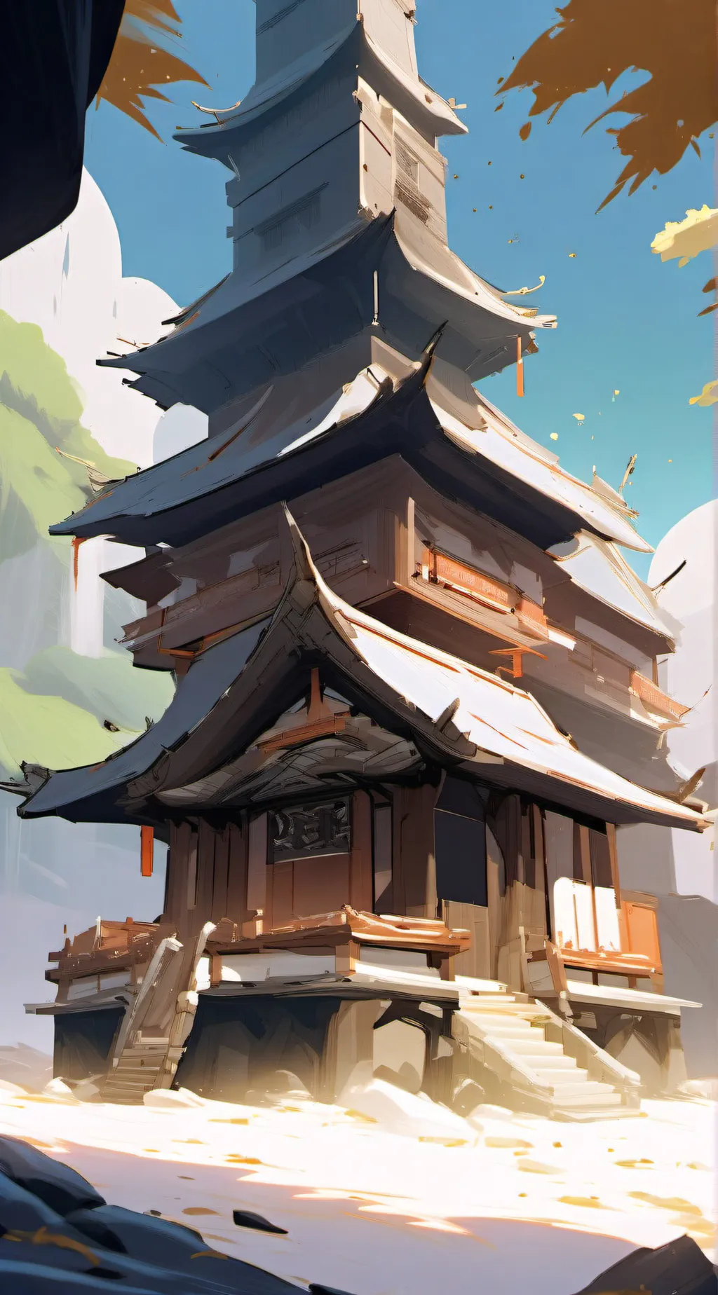 ai character: Wind Tower background