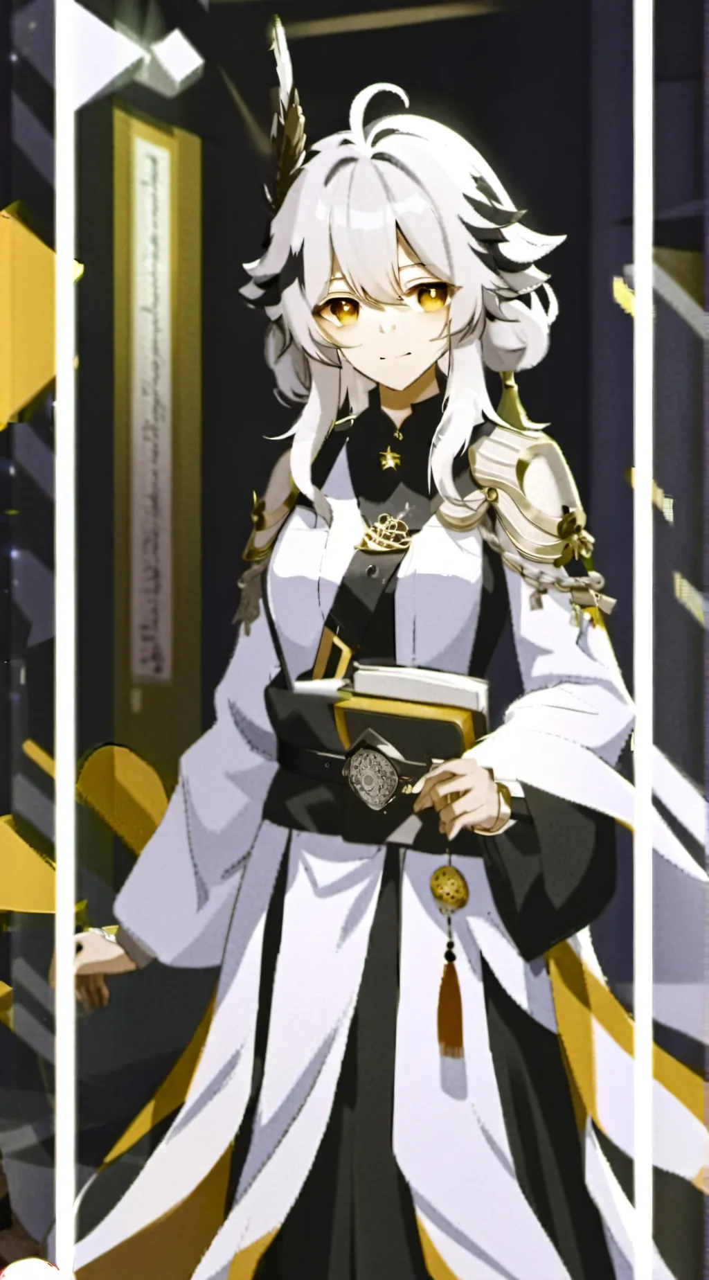 ai character: Demon slayer background