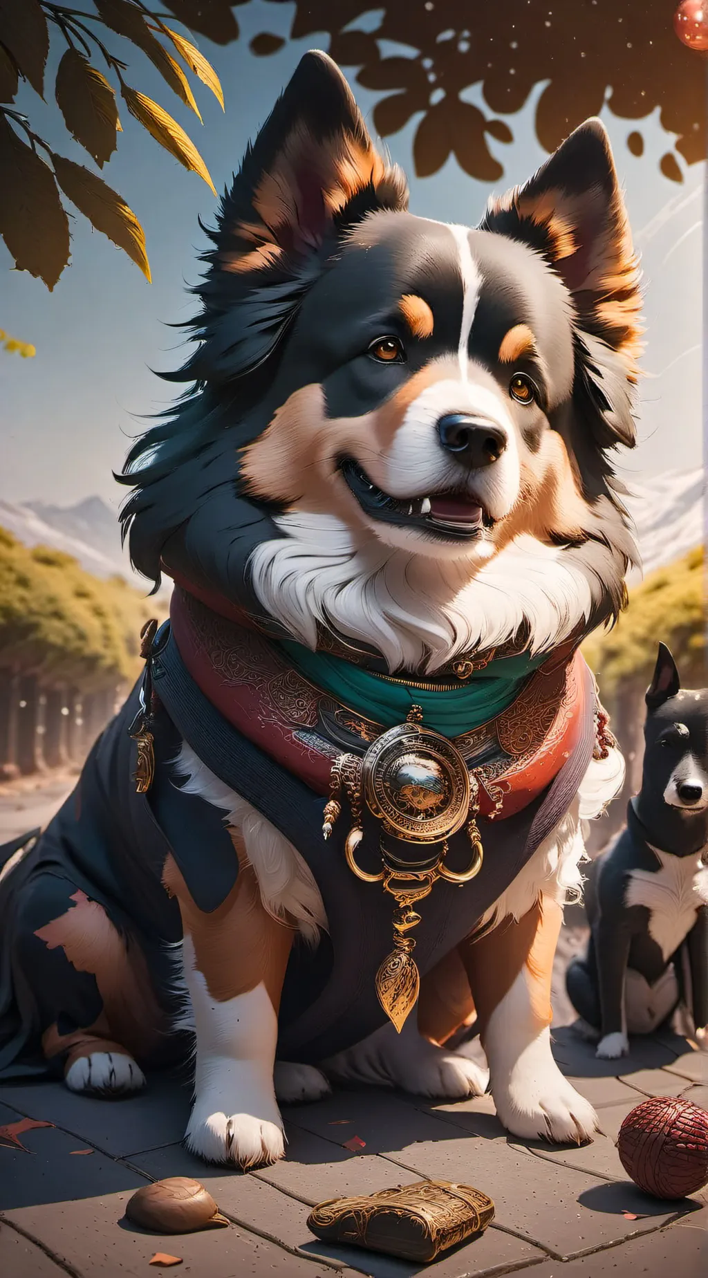 ai character: Dog background