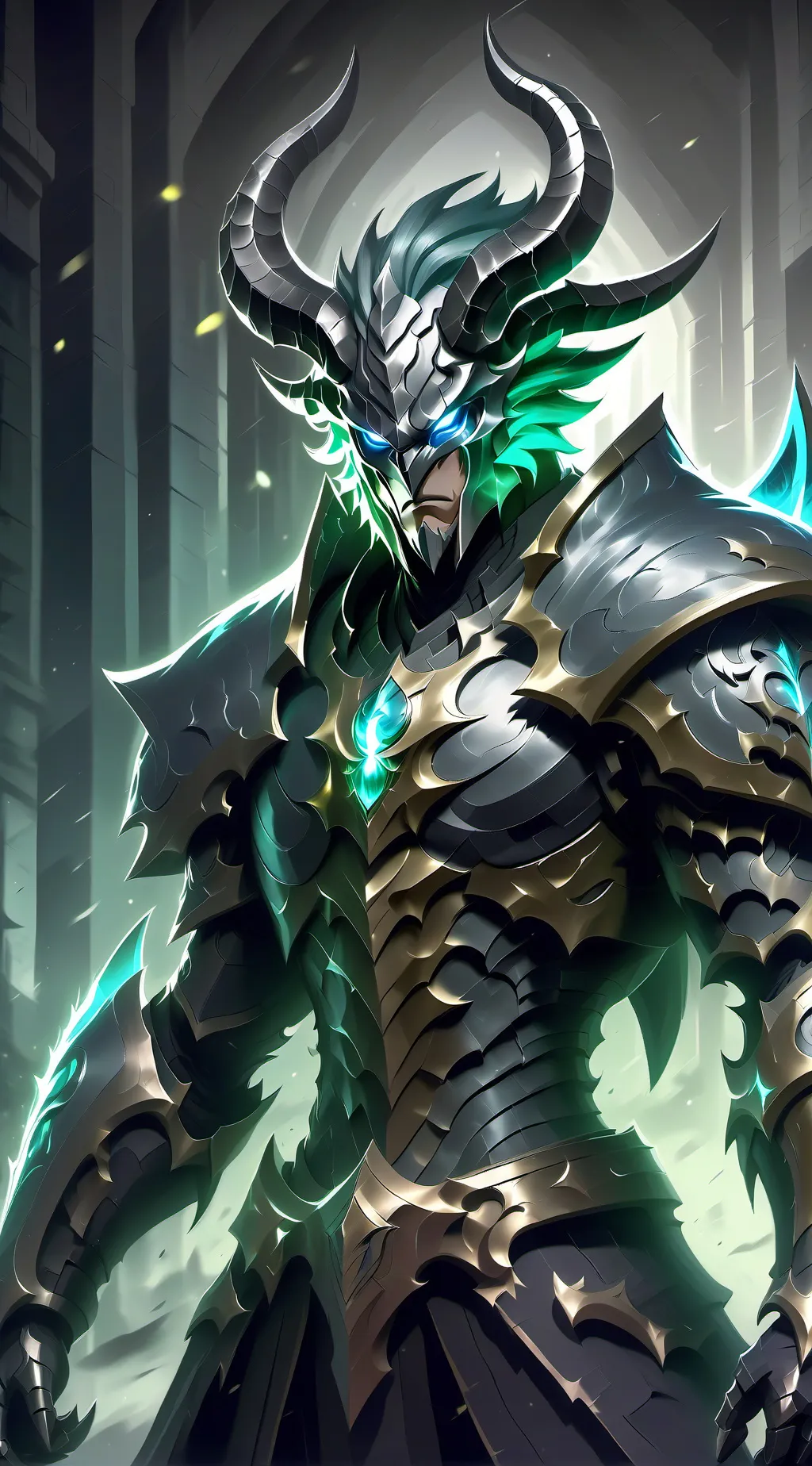 ai character: Focus background