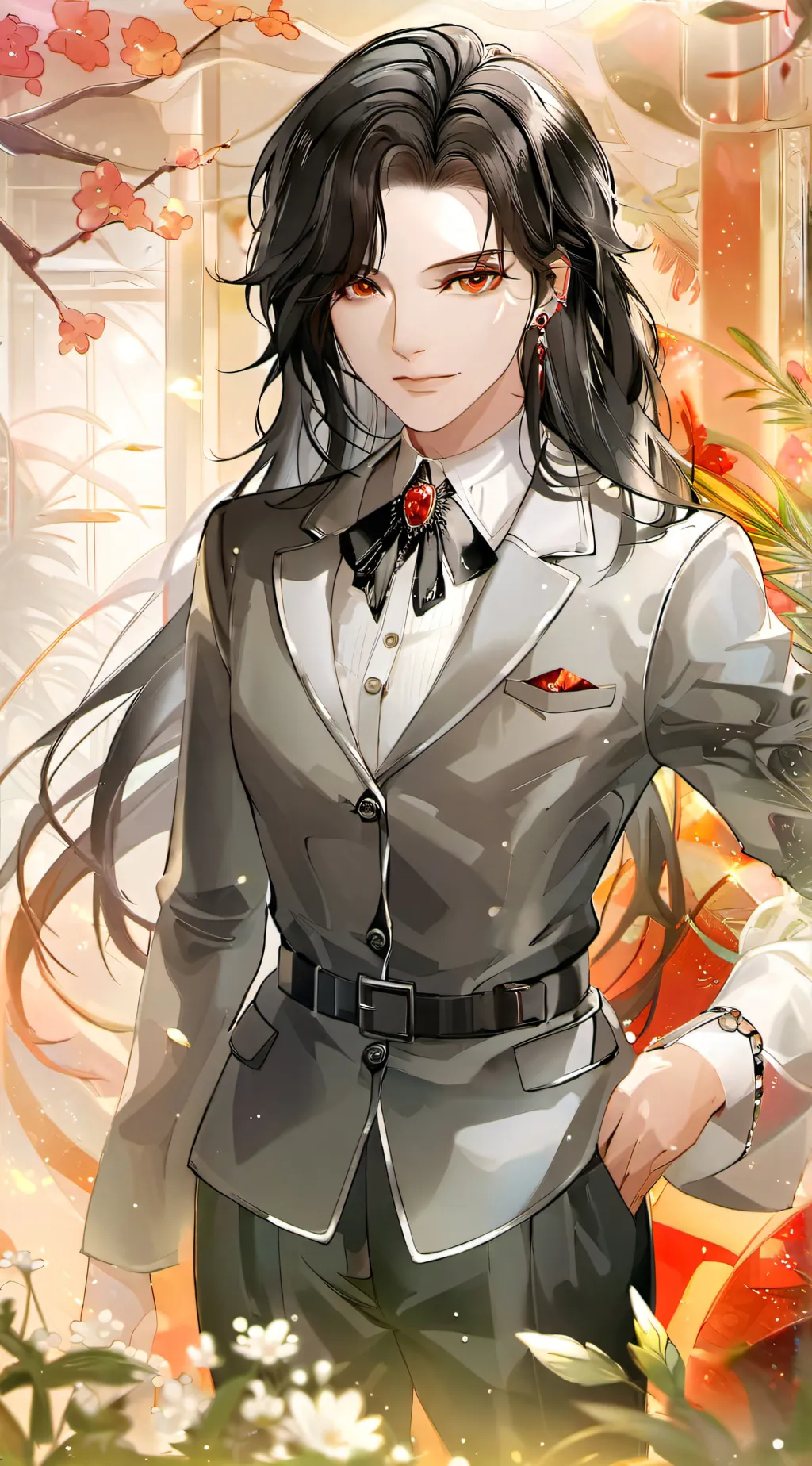 ai character: Mha  background