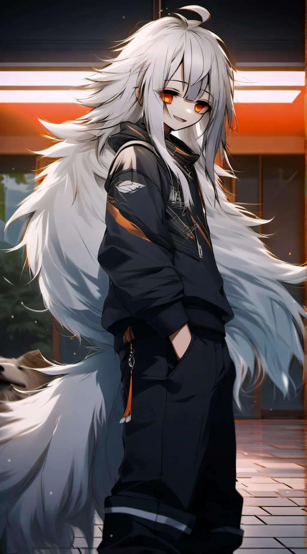 ai character: 🍙Liam🍙-sushi_doodl background