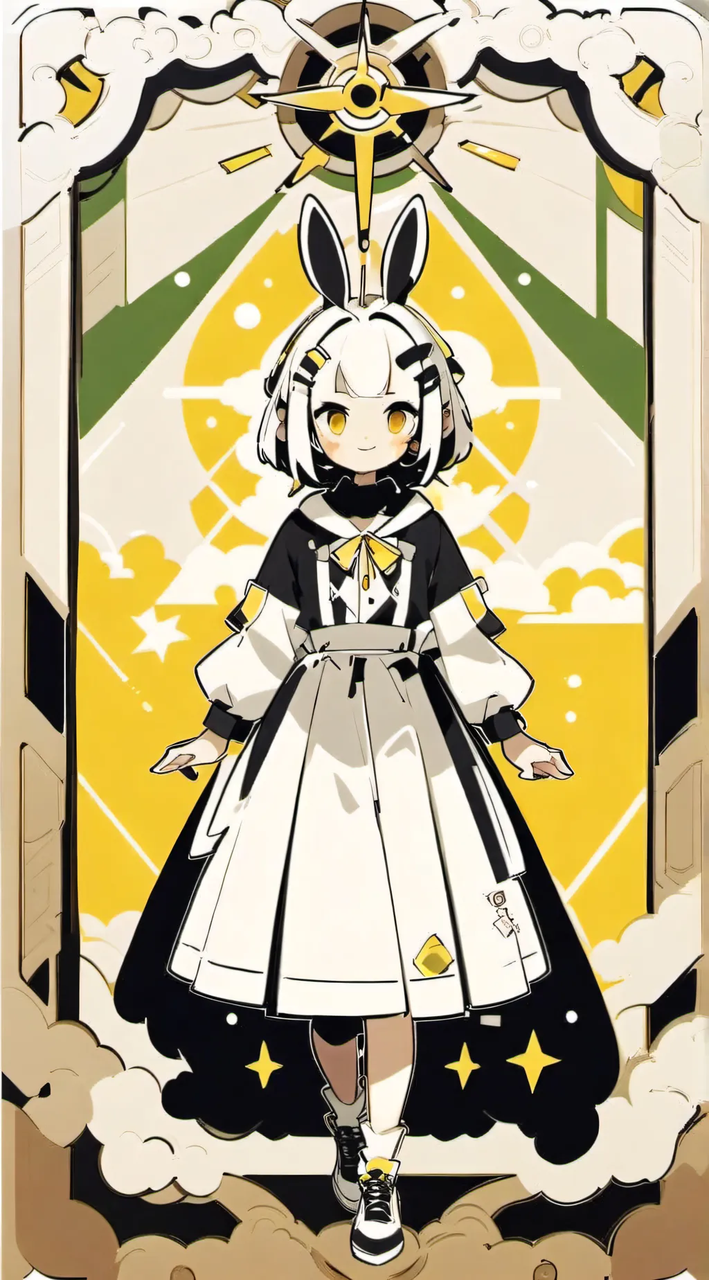 ai character: ★🌺 SPRUNKI!! 🌿★ background