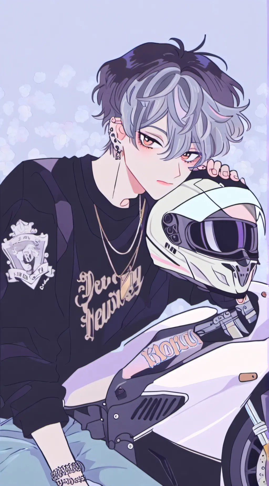 ai character: Justin  background