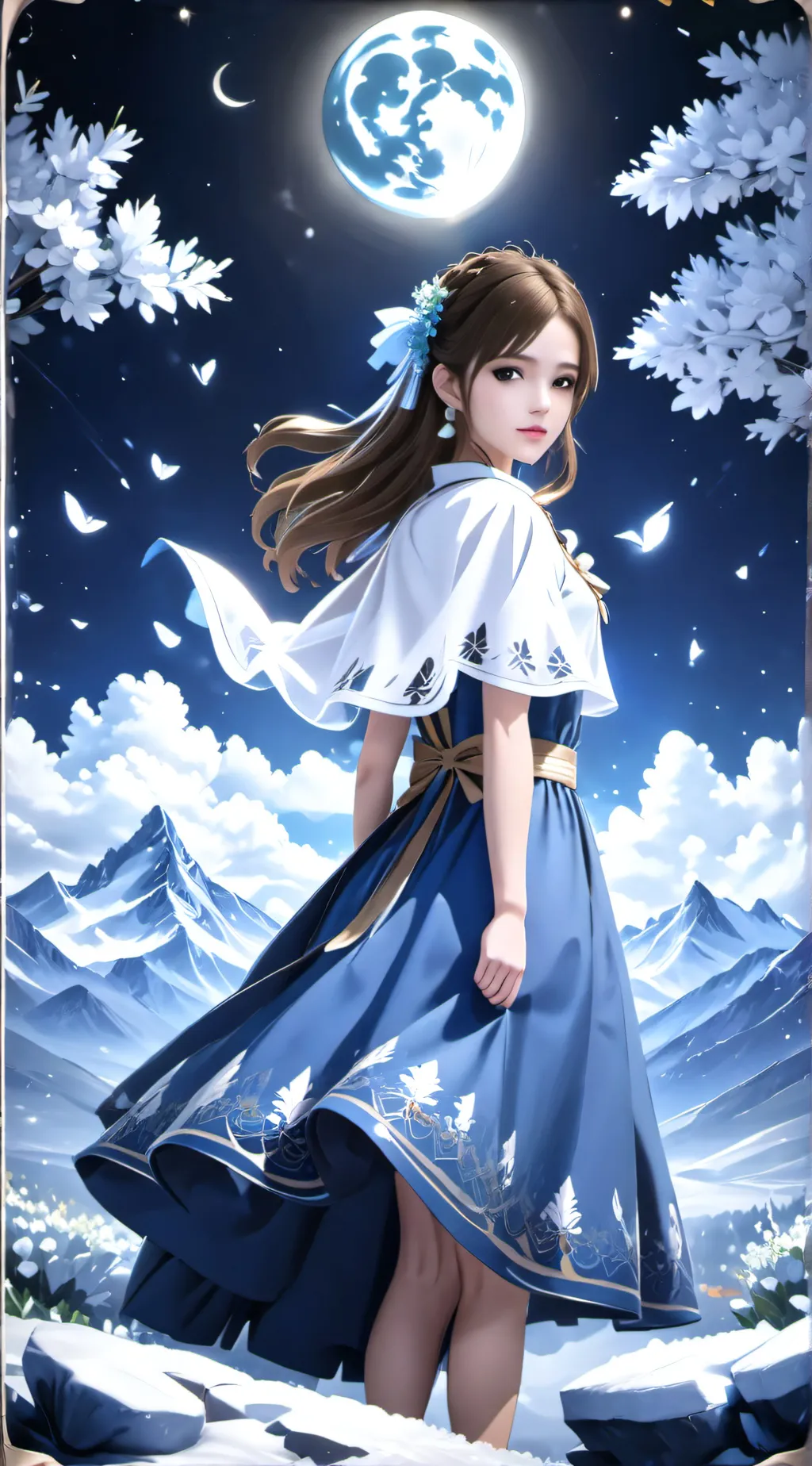 ai character: Frozen(descendants background