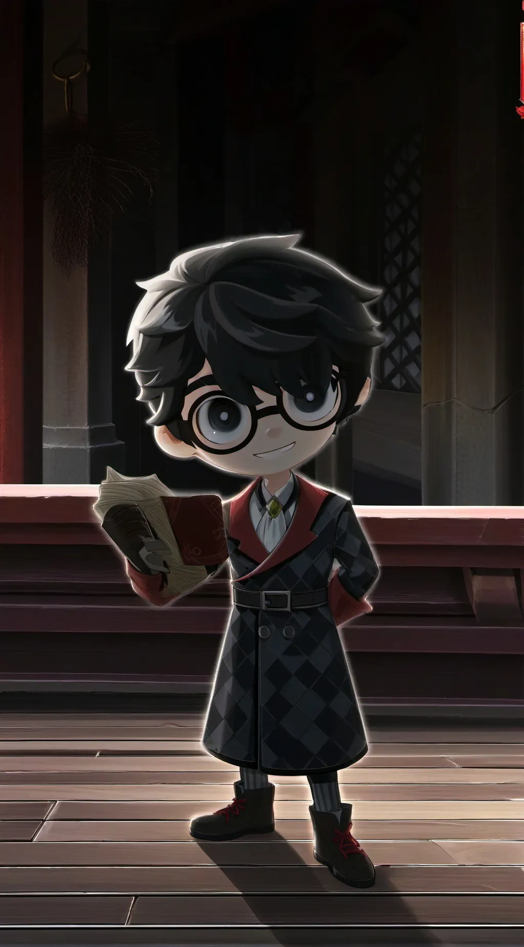 ai character: Prof. Simon background