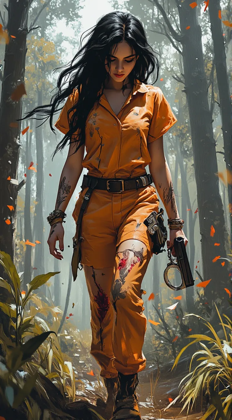 ai character: A escaped prisoner background
