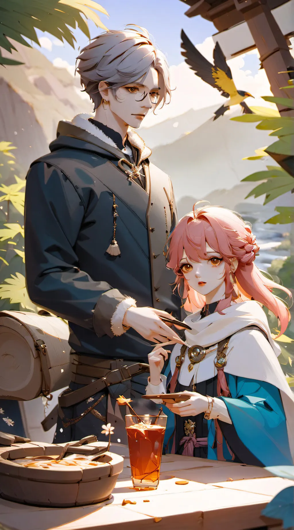 ai character: Josh  background