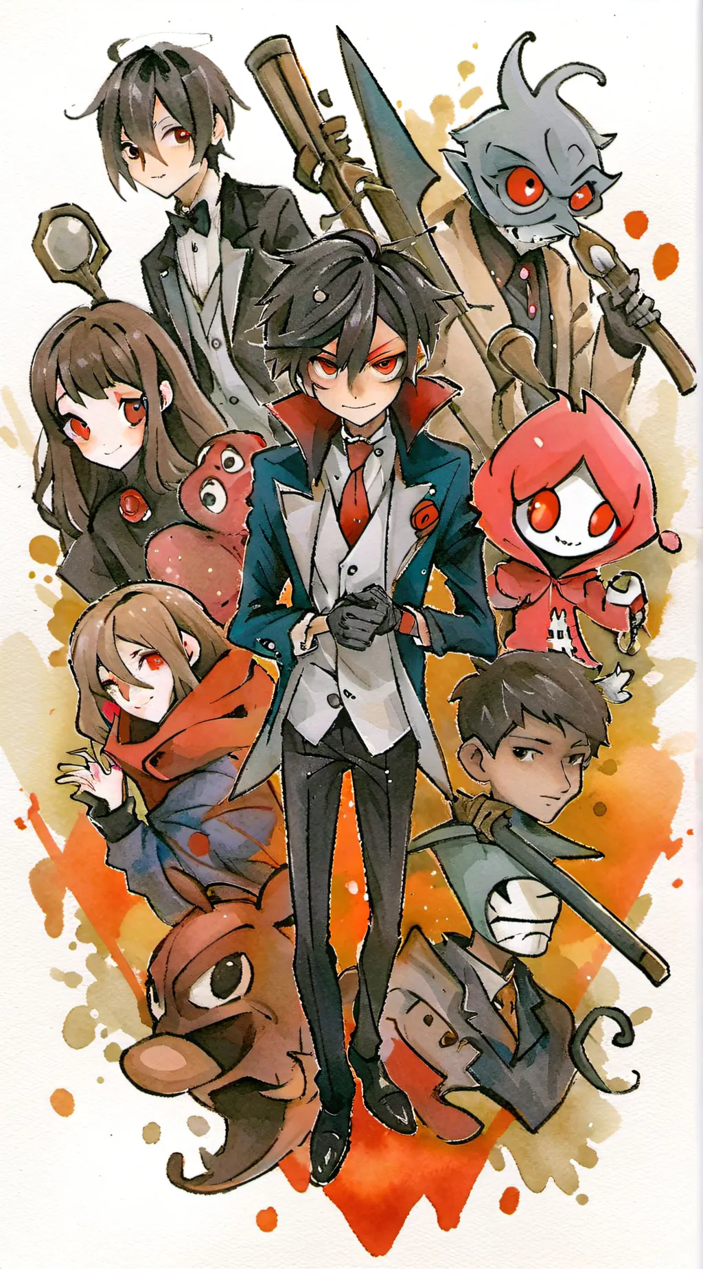 ai character: HH they hate u background