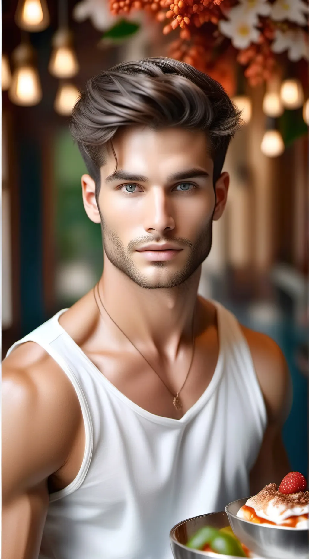 ai character: Tony background
