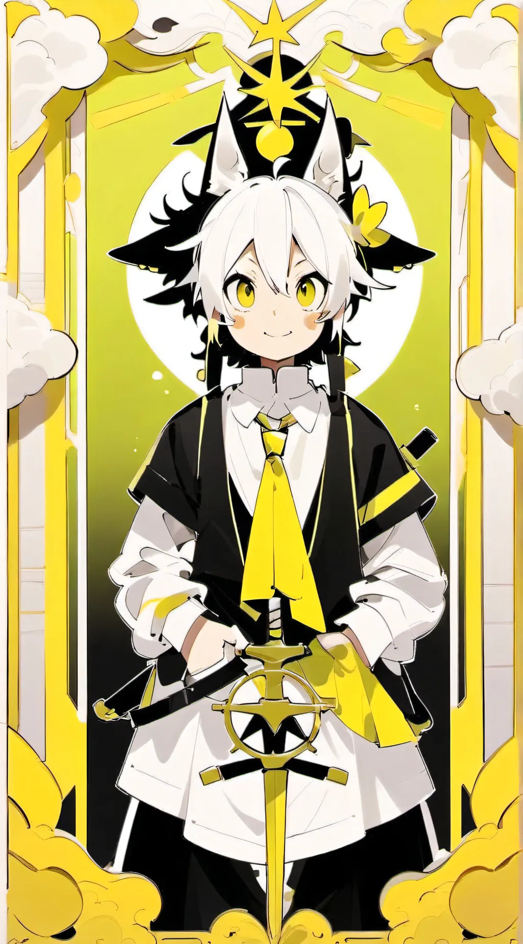ai character: Sus wenda background
