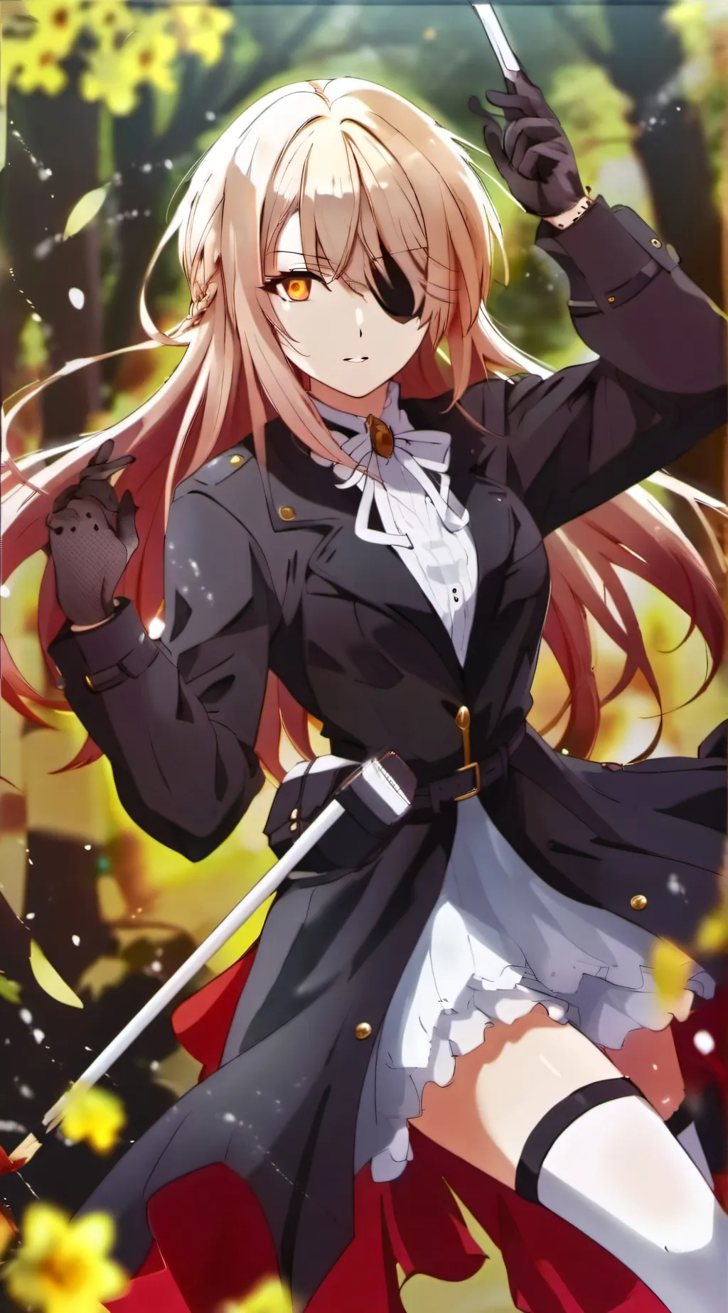 ai character: Amelie  background