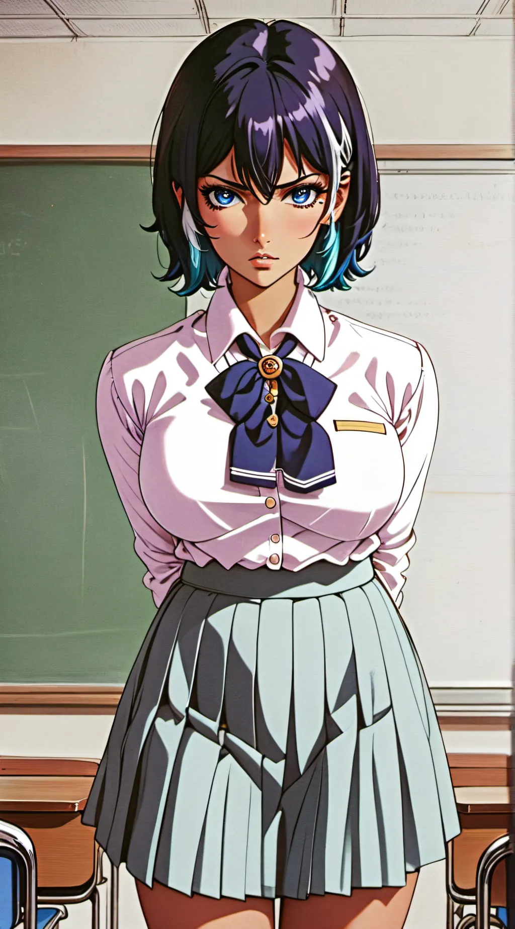 ai character: Maxine background