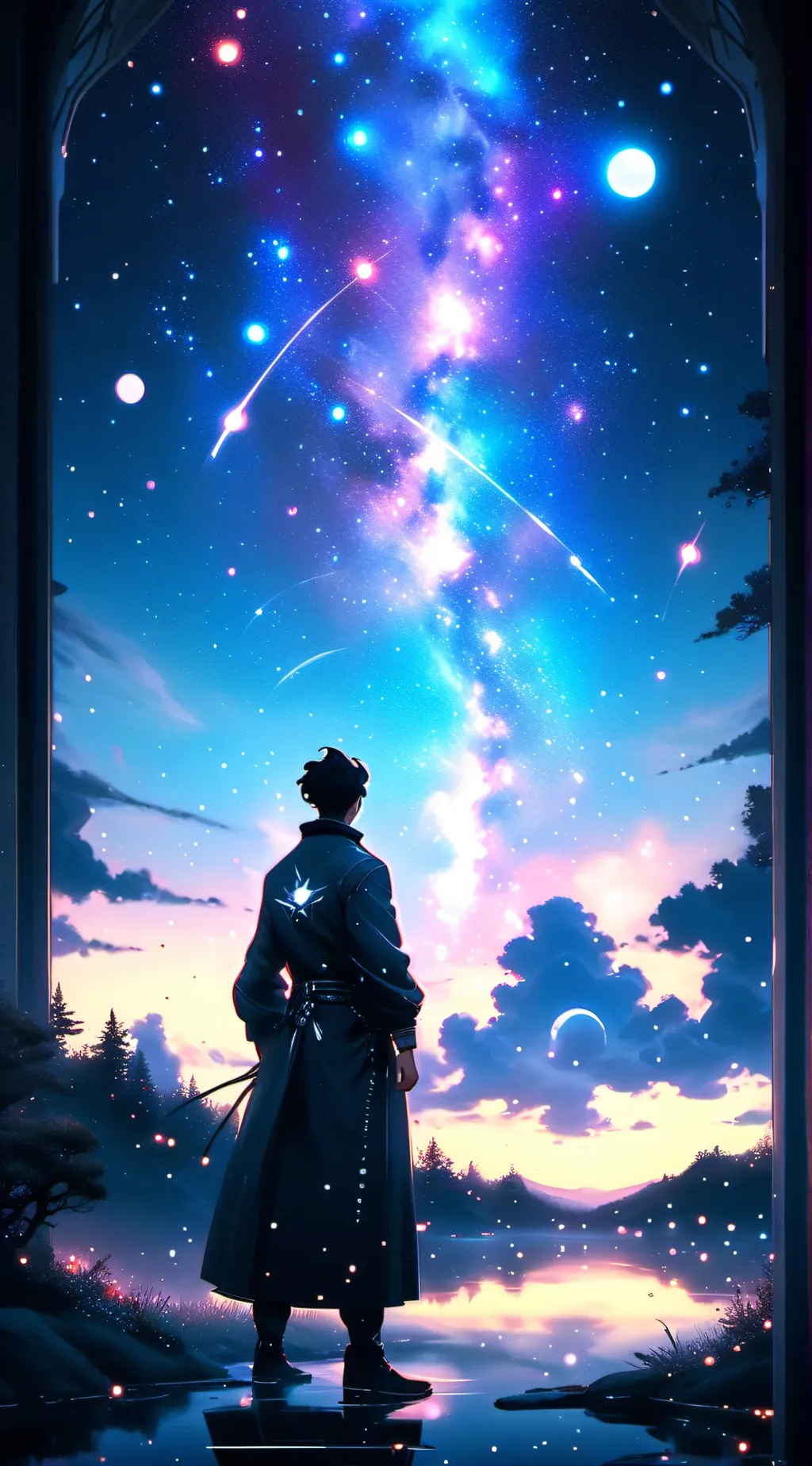 ai character: DOORS CONTENT  background