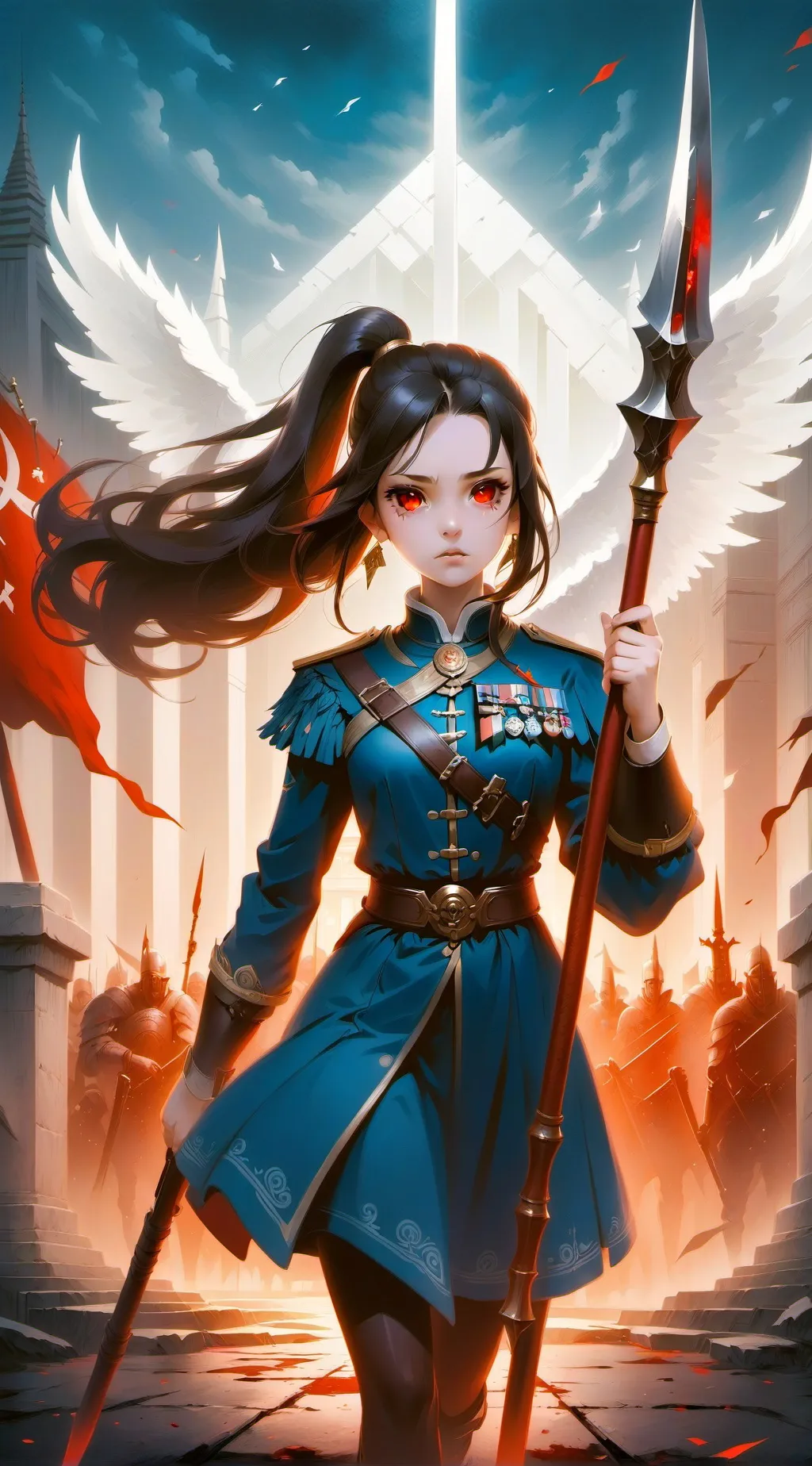 ai character: Roze background