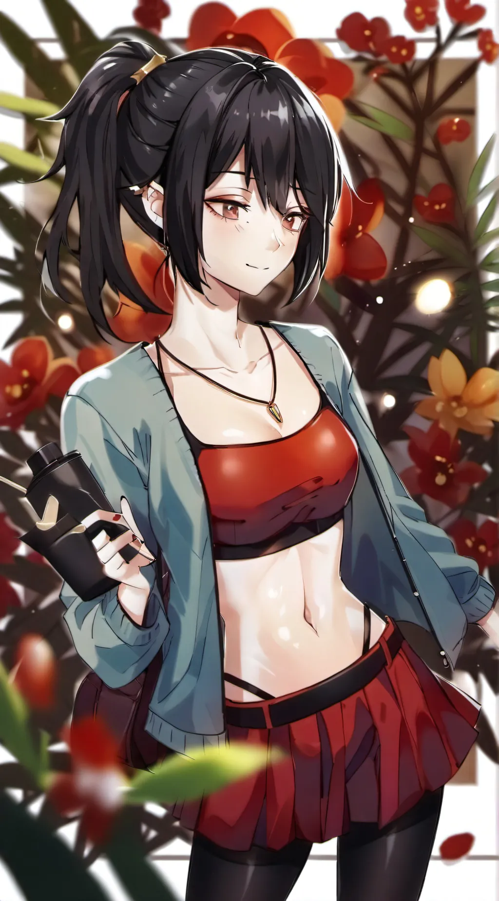 ai character: Momo Yazurou background