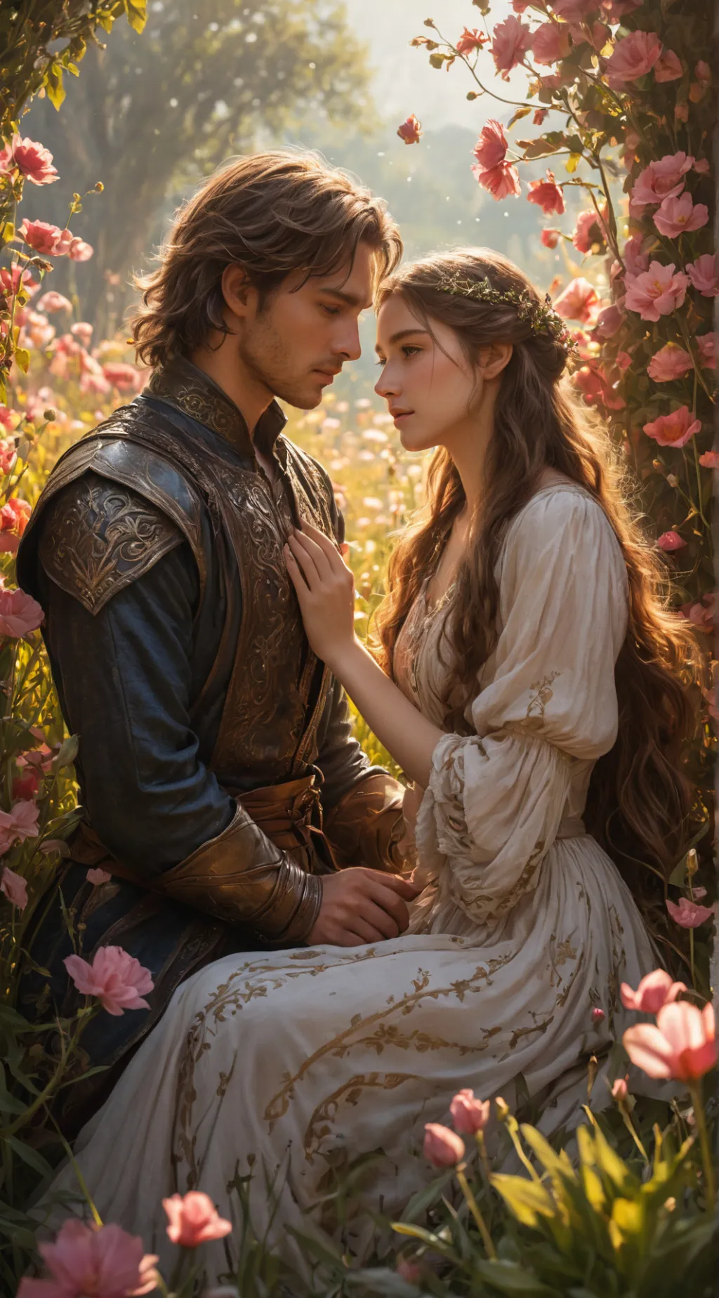 ai character: Romance Idea Help background