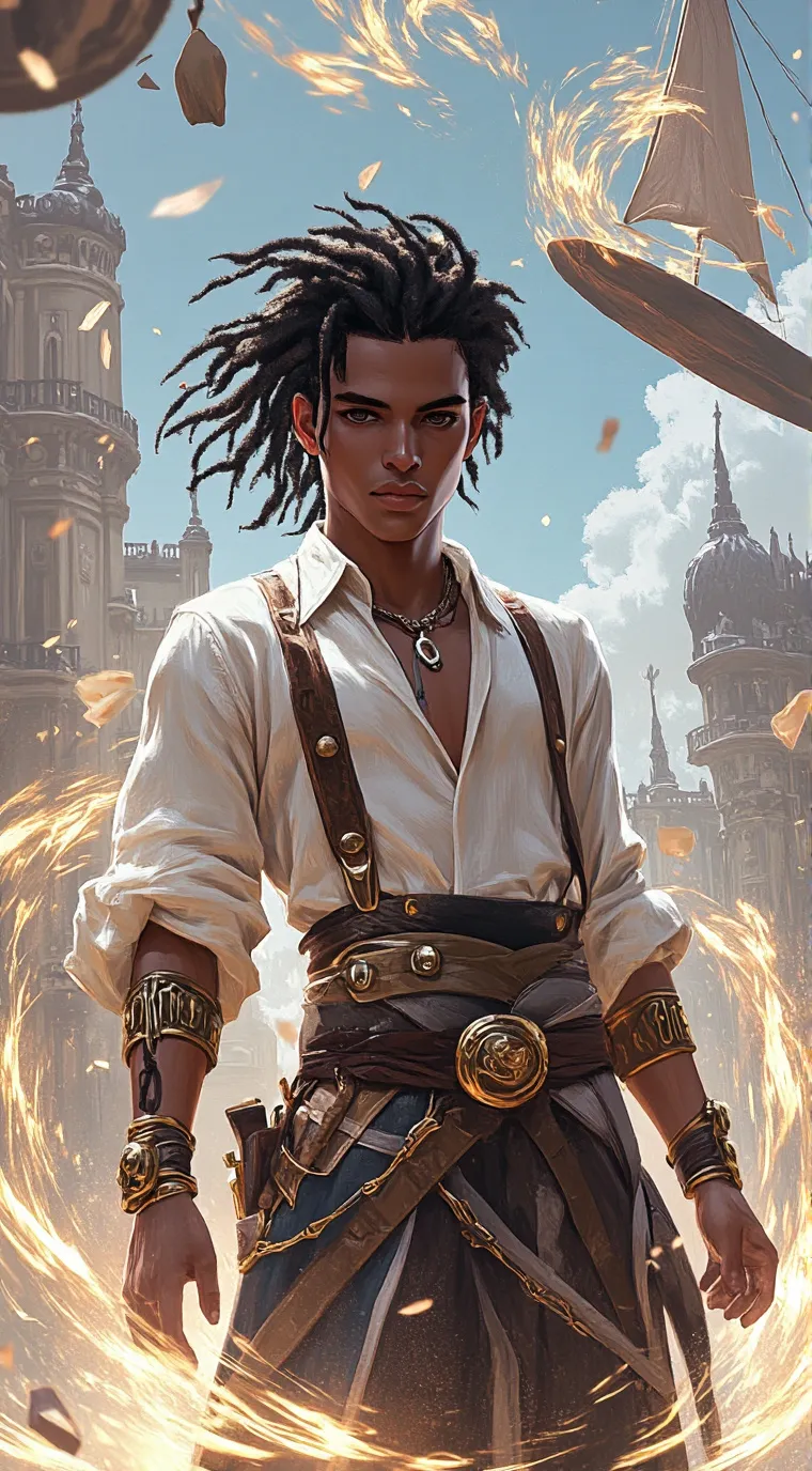 ai character: Everett  background
