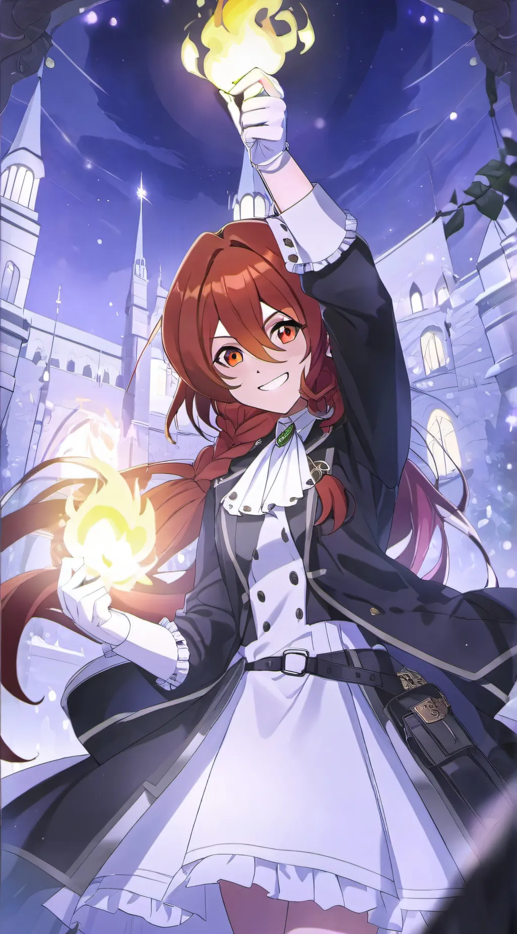 ai character: Ember background