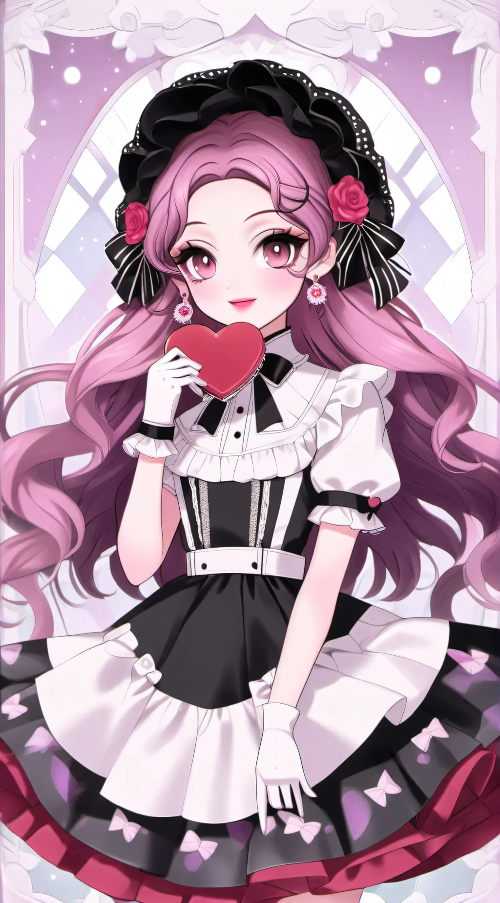 ai character: Raven queen background
