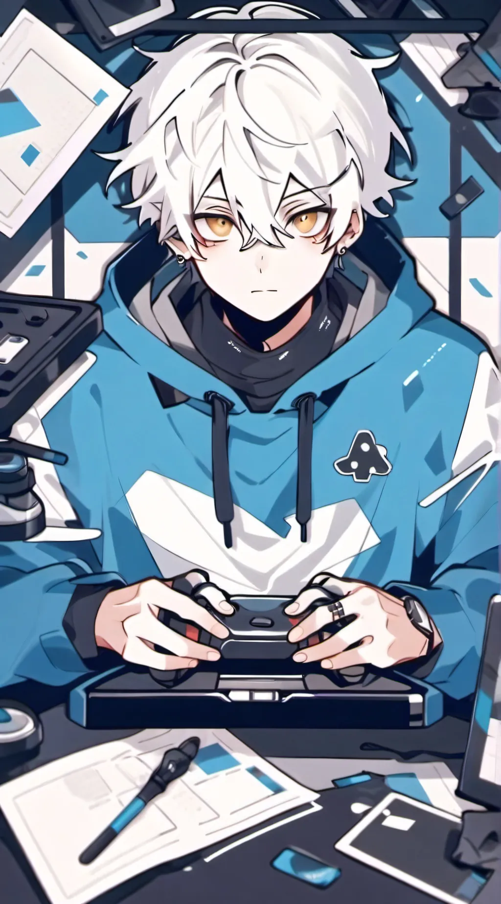 ai character: luke background