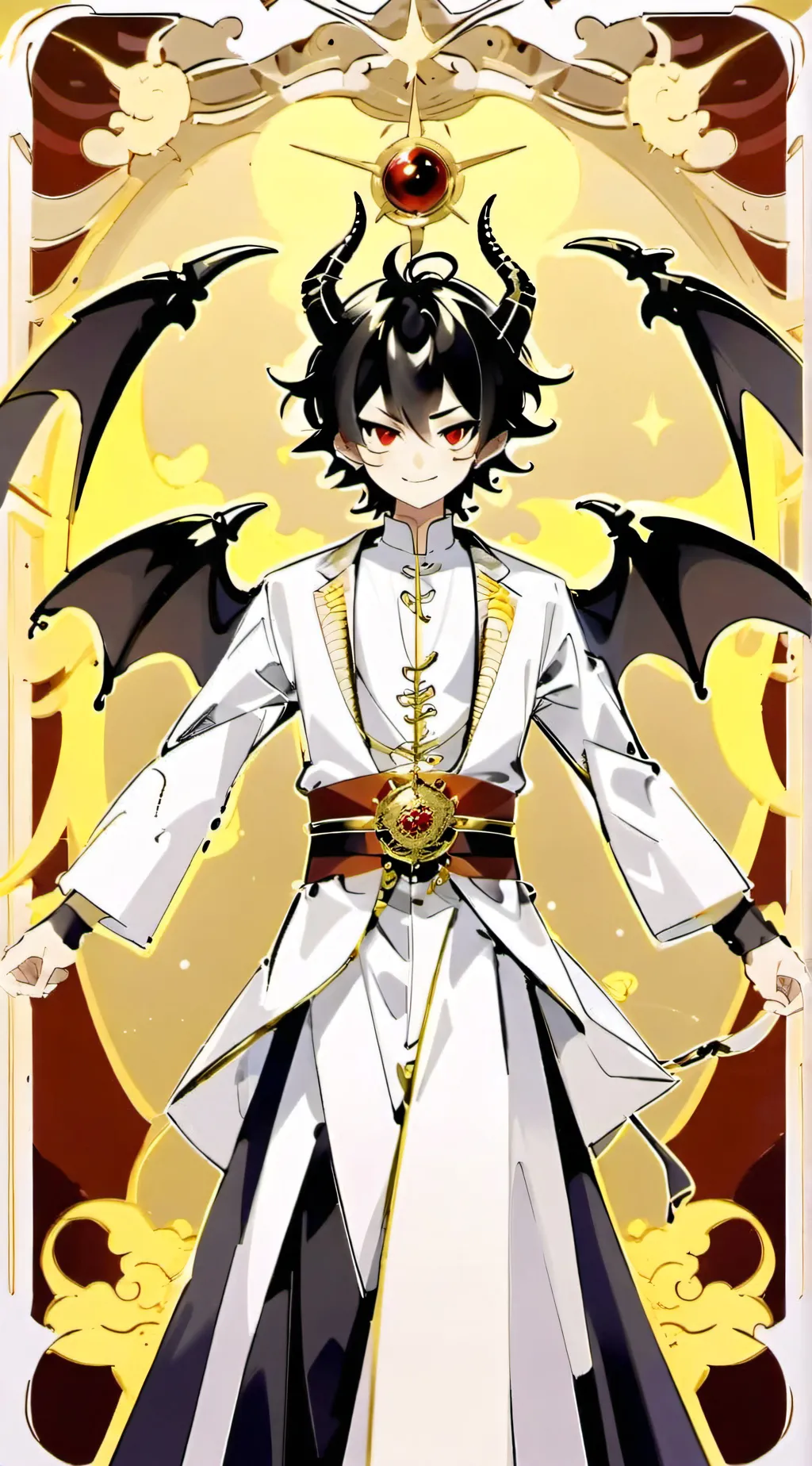 ai character: GodLucas95 background