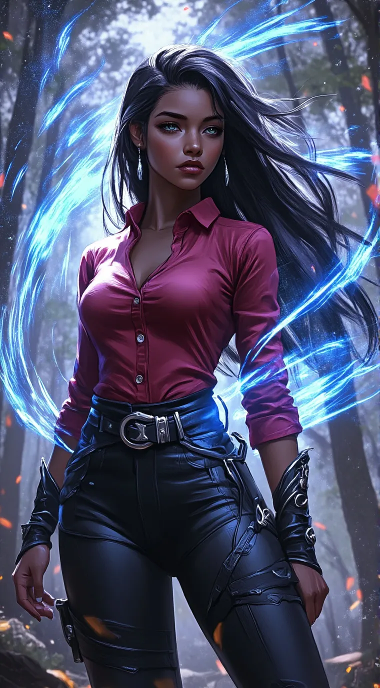 ai character: Selena background