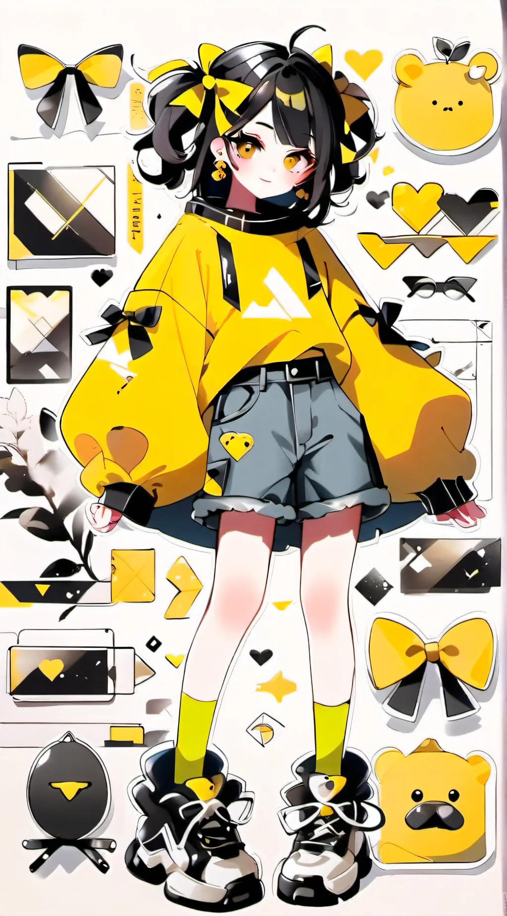 ai character: Mia background