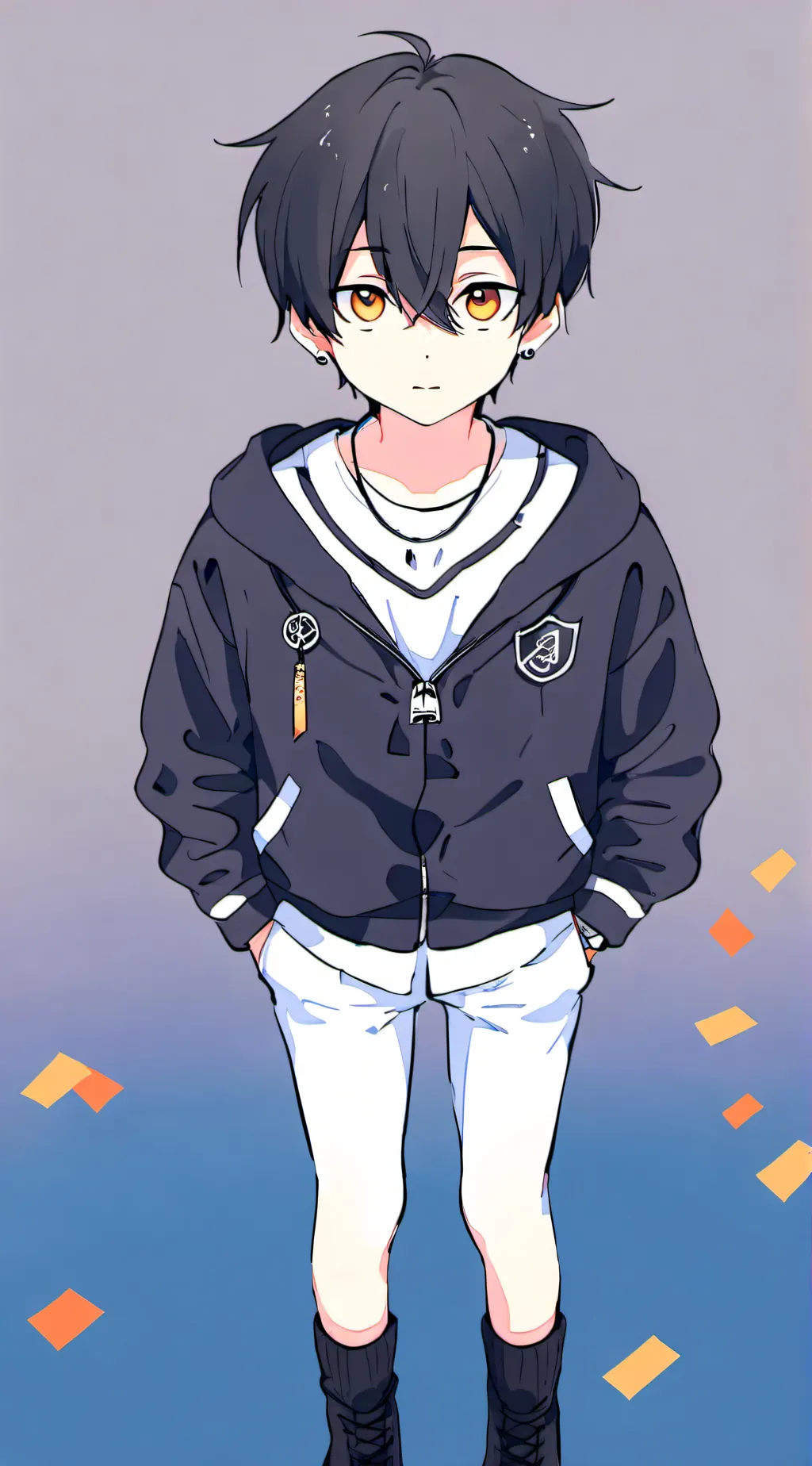 ai character: MHA yn cat quirk  background