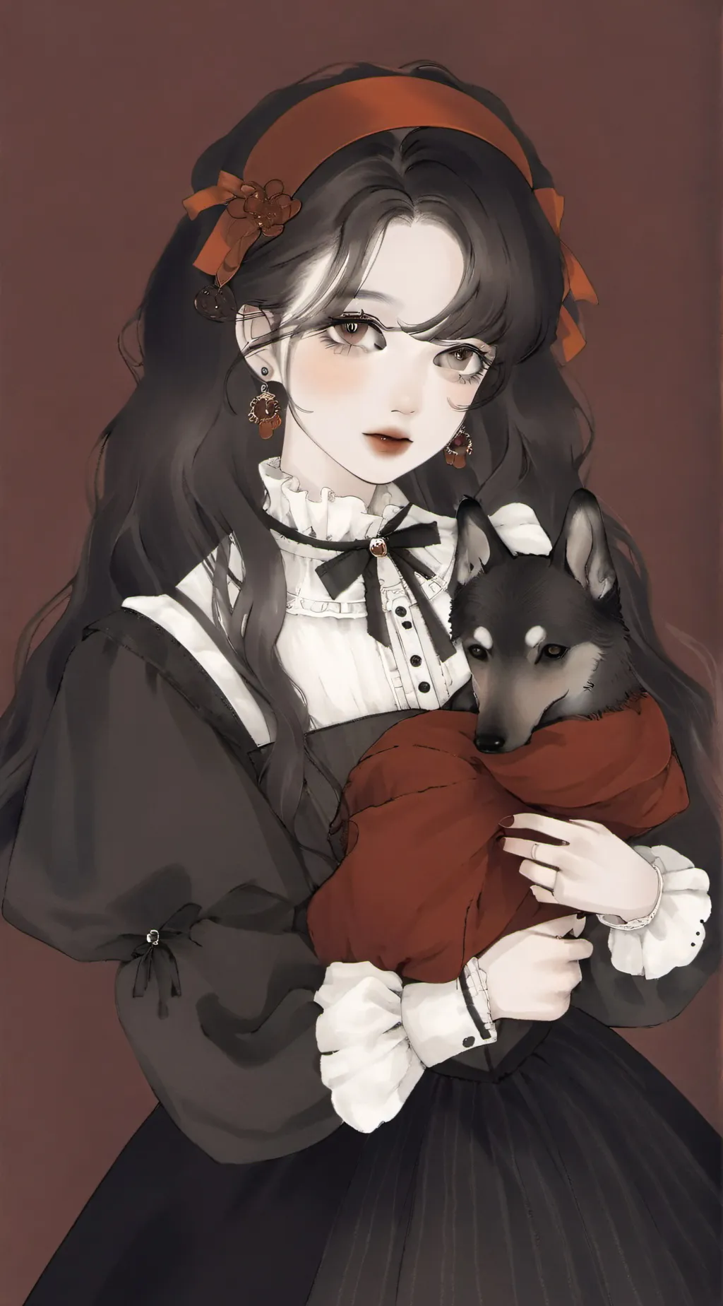ai character: lily background