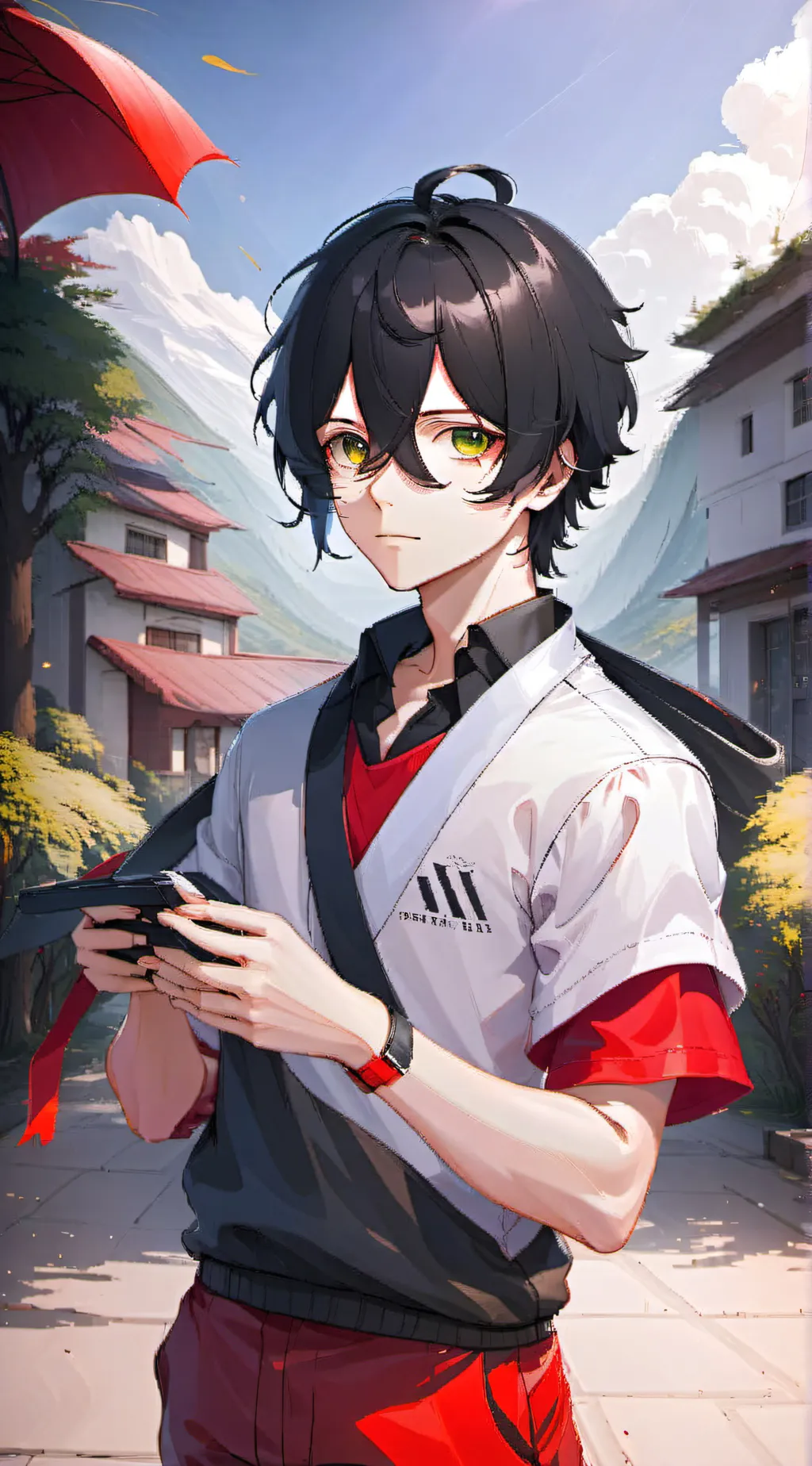 ai character: Jacke background