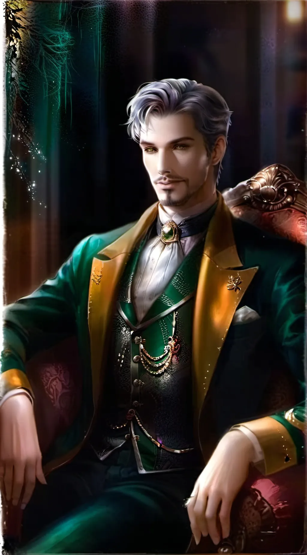 ai character: Strange and Loki background