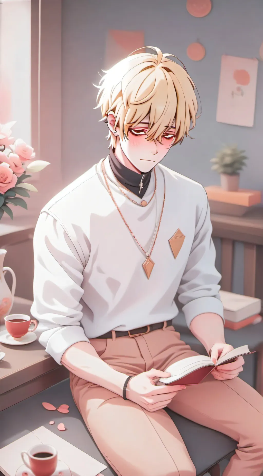 ai character: Dante  background