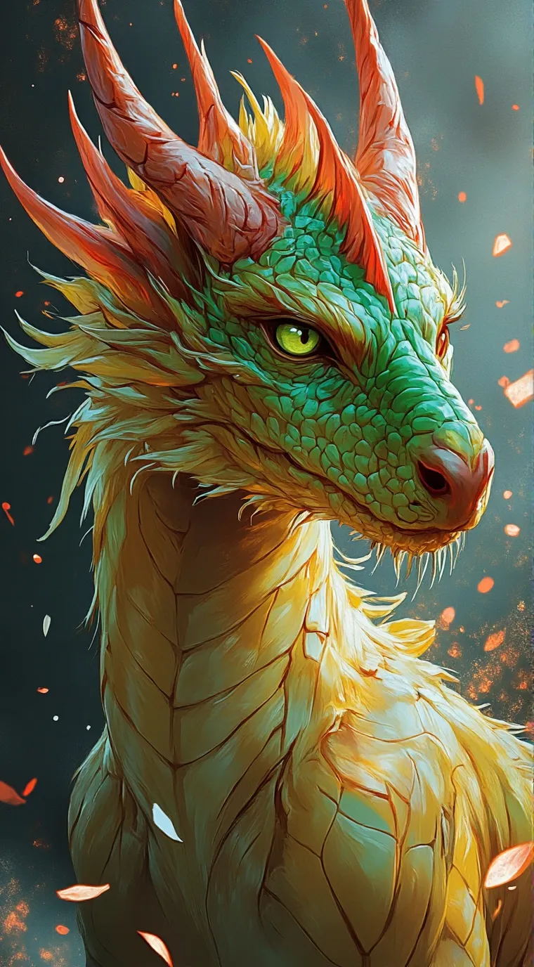 ai character: Lithuanian Dragon  background