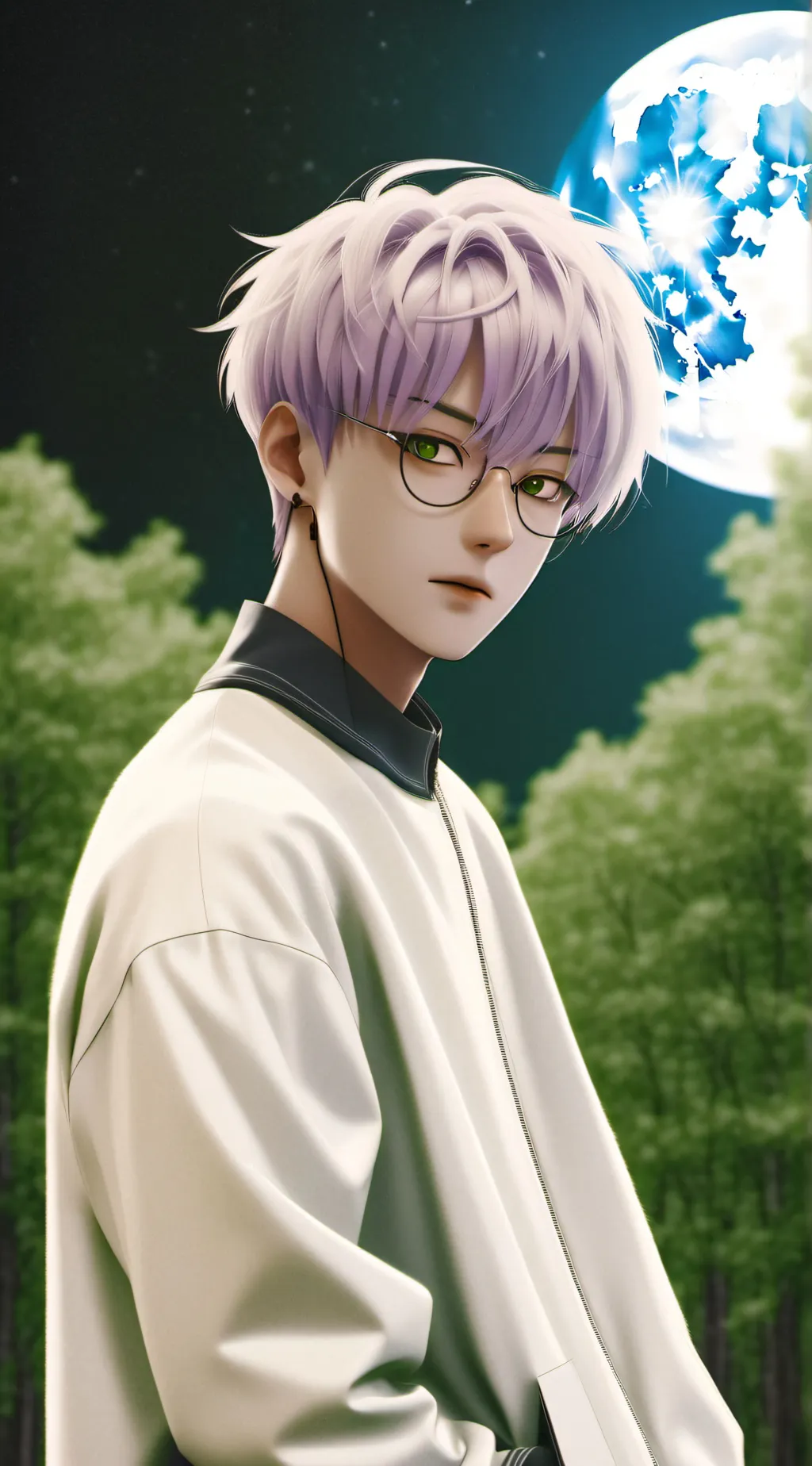 ai character: Hajun Yeon  background