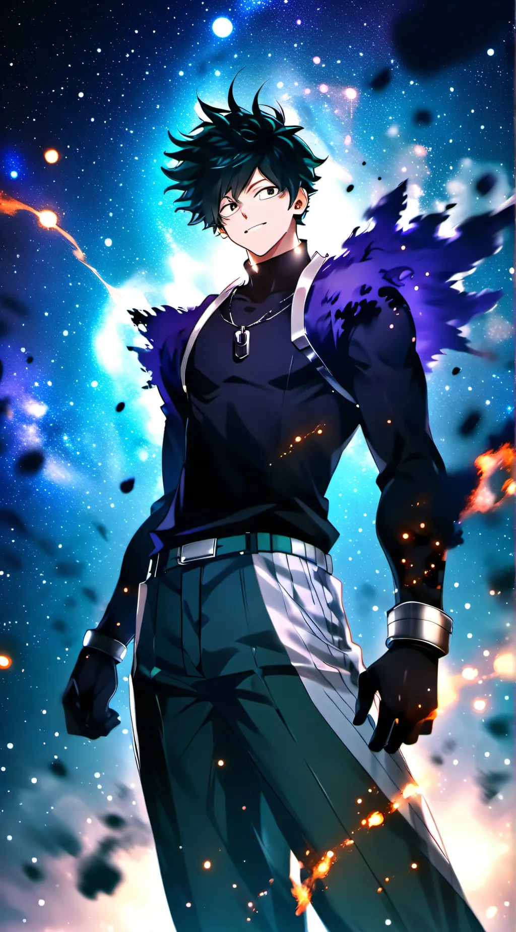 ai character: Dabi! background